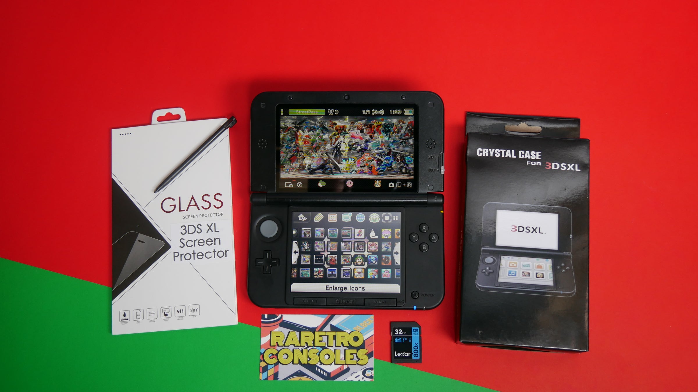 Super Smash Bros Blue Nintendo 3DS XL Special Edition | Raretro