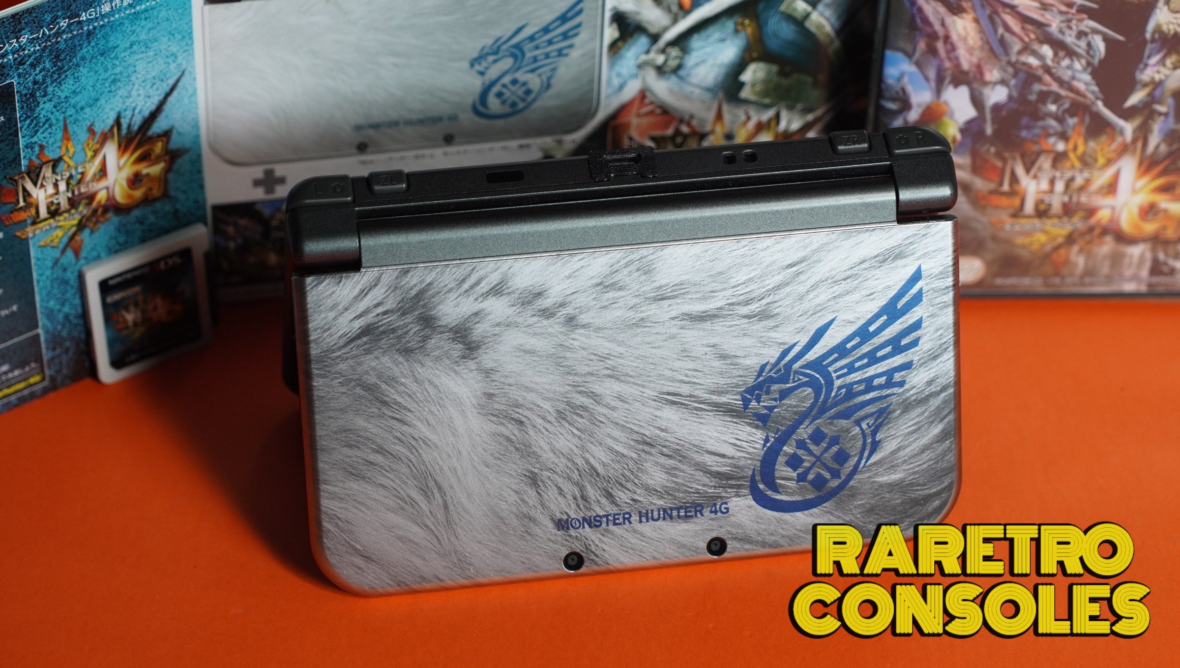 Dual IPS Nintendo New 3DS XL Monster Hunter 4G with Original Box