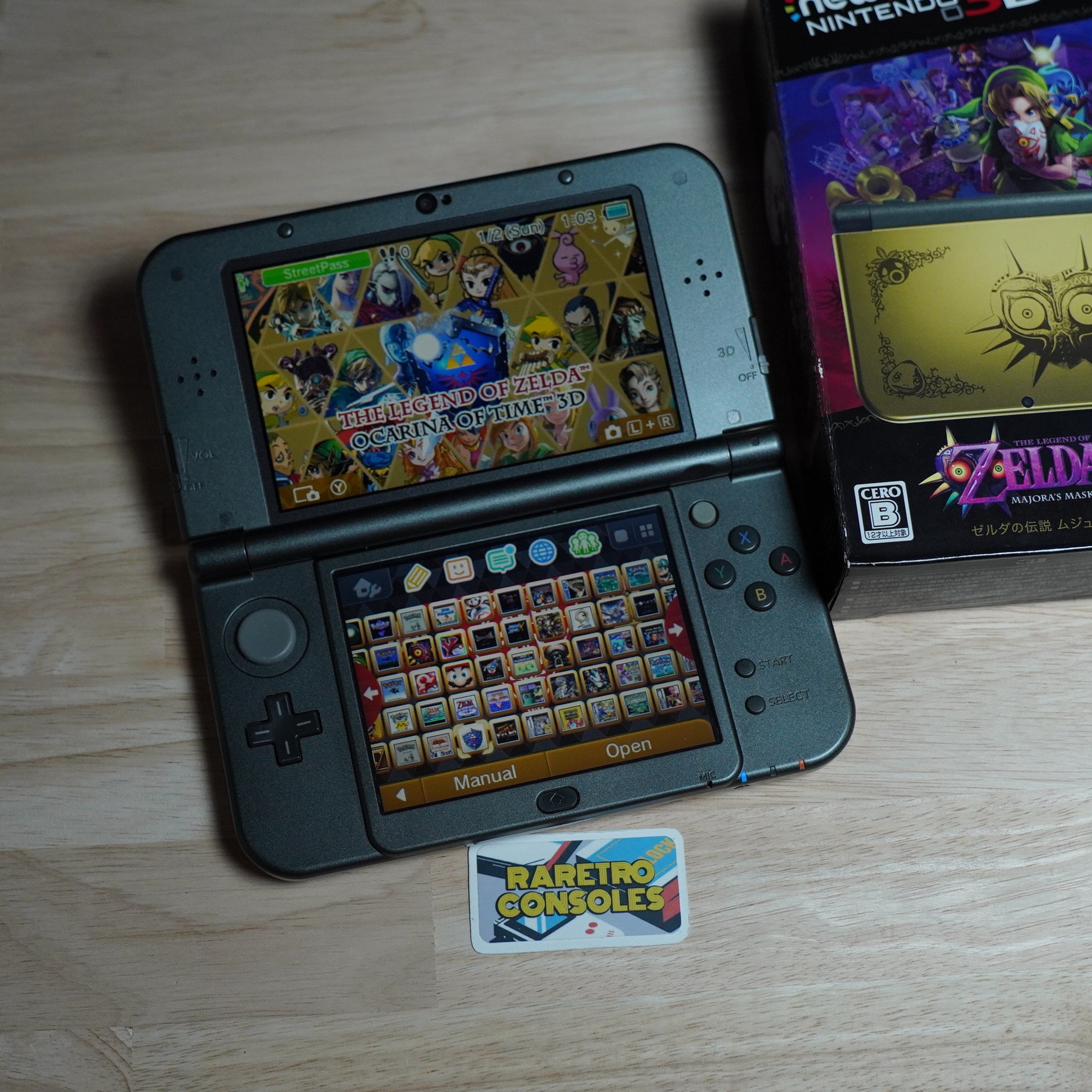 Dual IPS New Nintendo 3DS XL The Legend of Zelda: Majora's Mask
