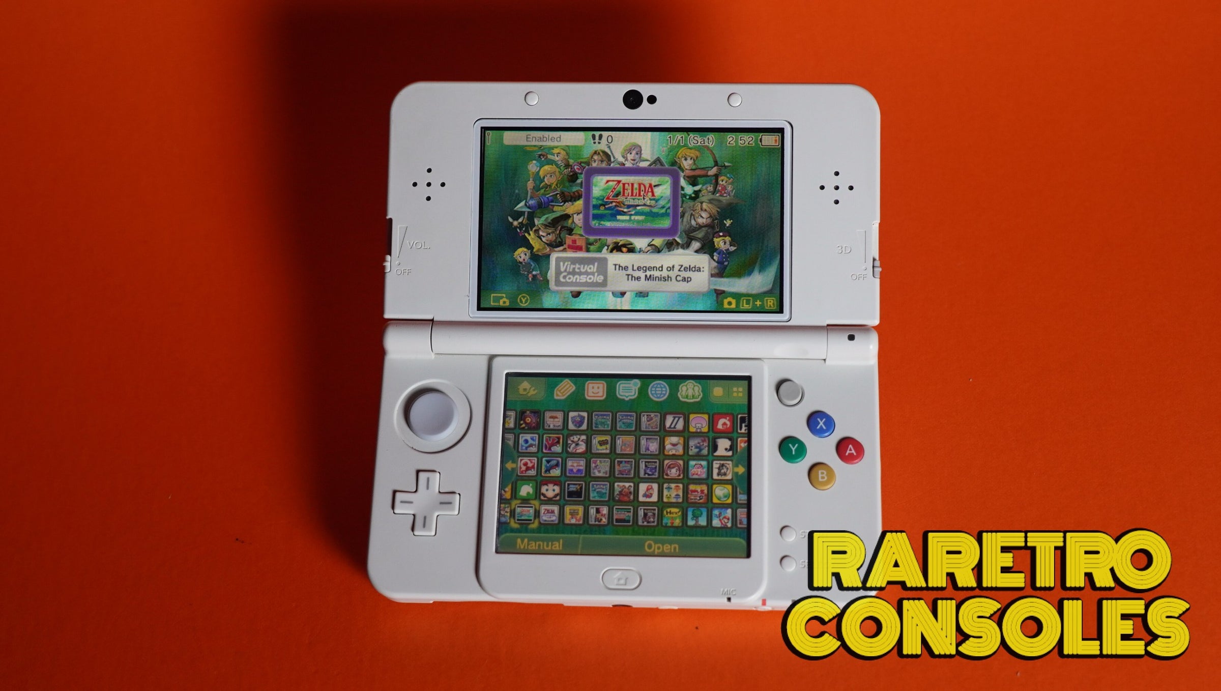 New Nintendo 3DS with Custom Legend of Zelda Plates | Raretro Consoles