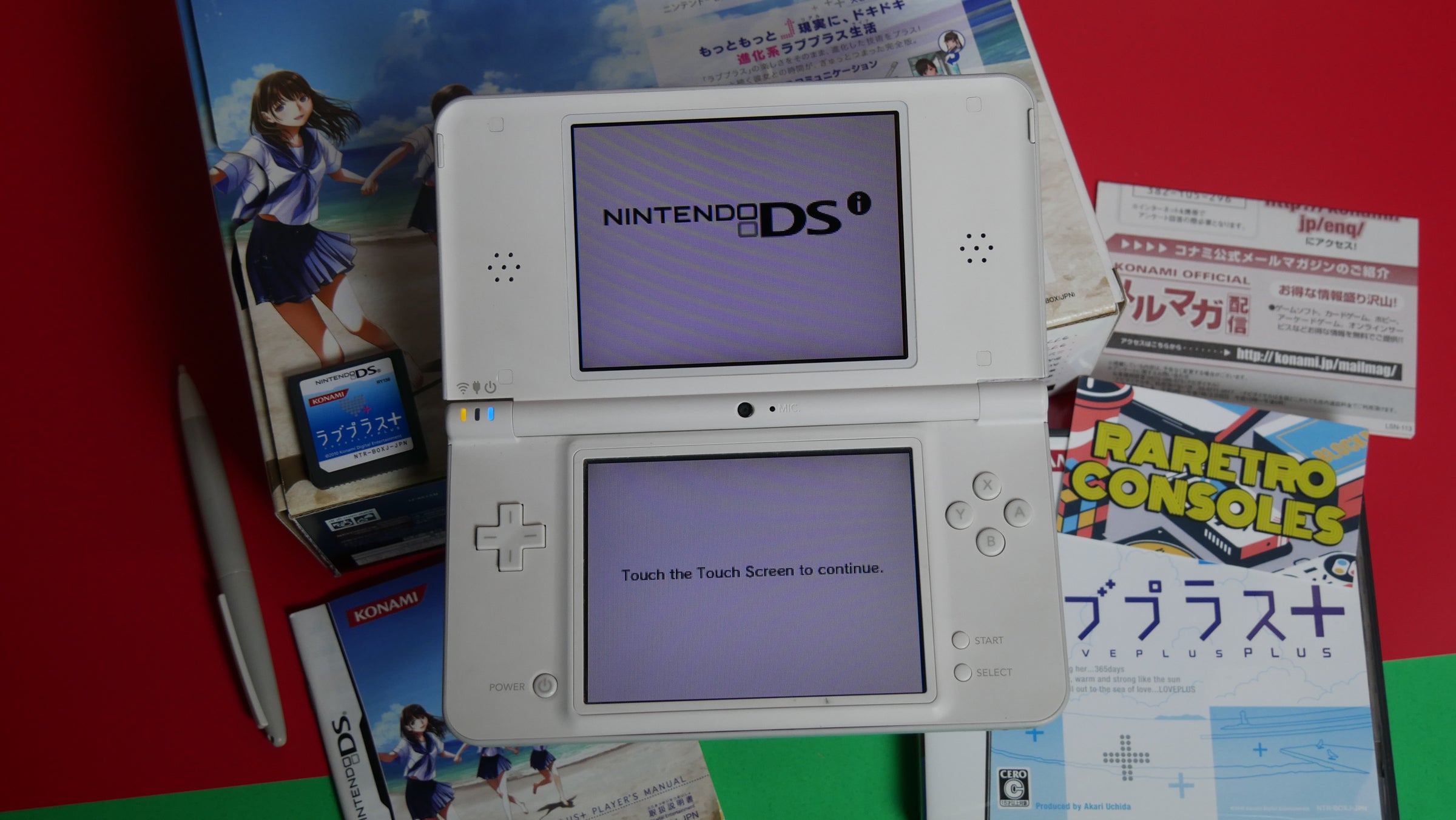 Nintendo DSi XL New Love Plus + Rinko Deluxe Console | Raretro
