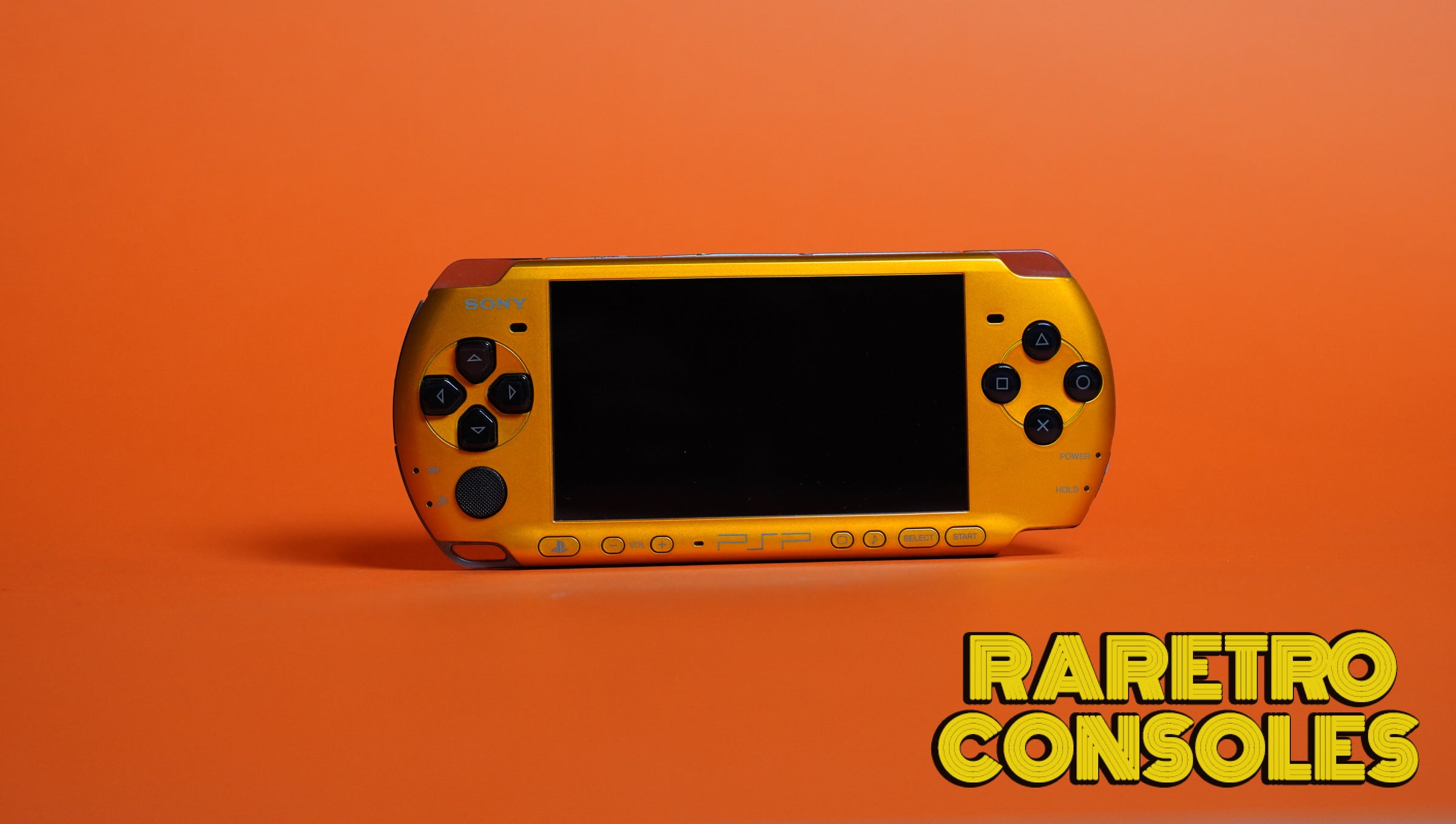 Yellow Sony Playstation Portable PSP 3000 | Raretro Consoles