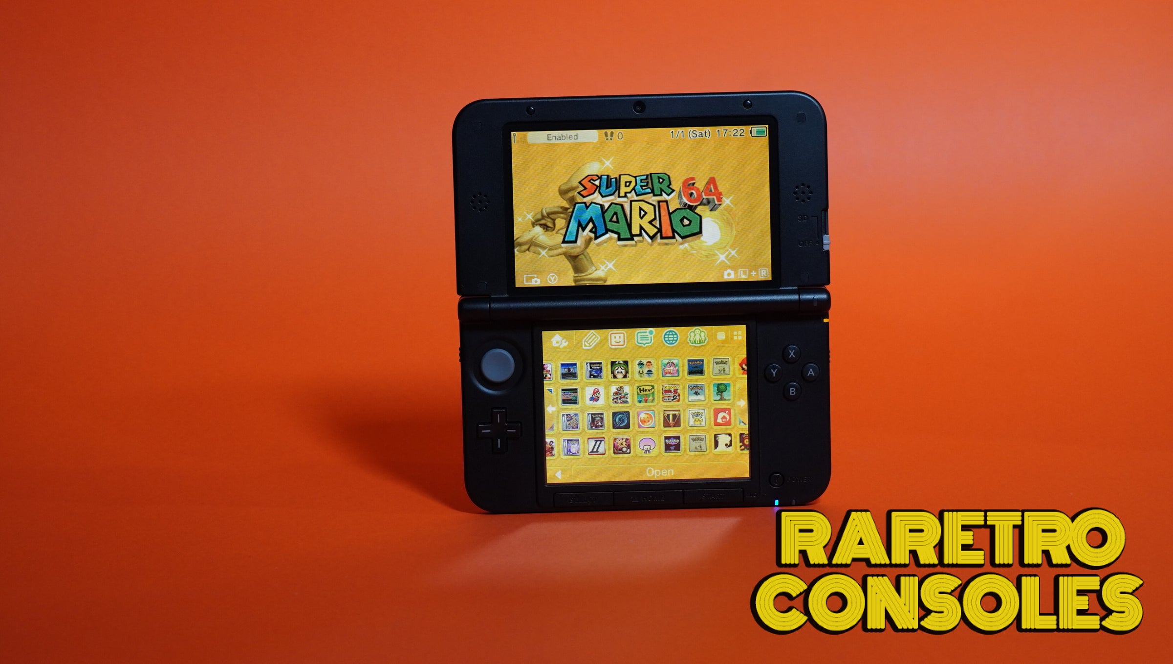 iQue Nintendo 3DS XL Mario Red & Gold 'We Are Twins' LE | Raretro iQue Nintendo 3DS XL Mario Red & Gold 'We Are Twins' LE | Raretro