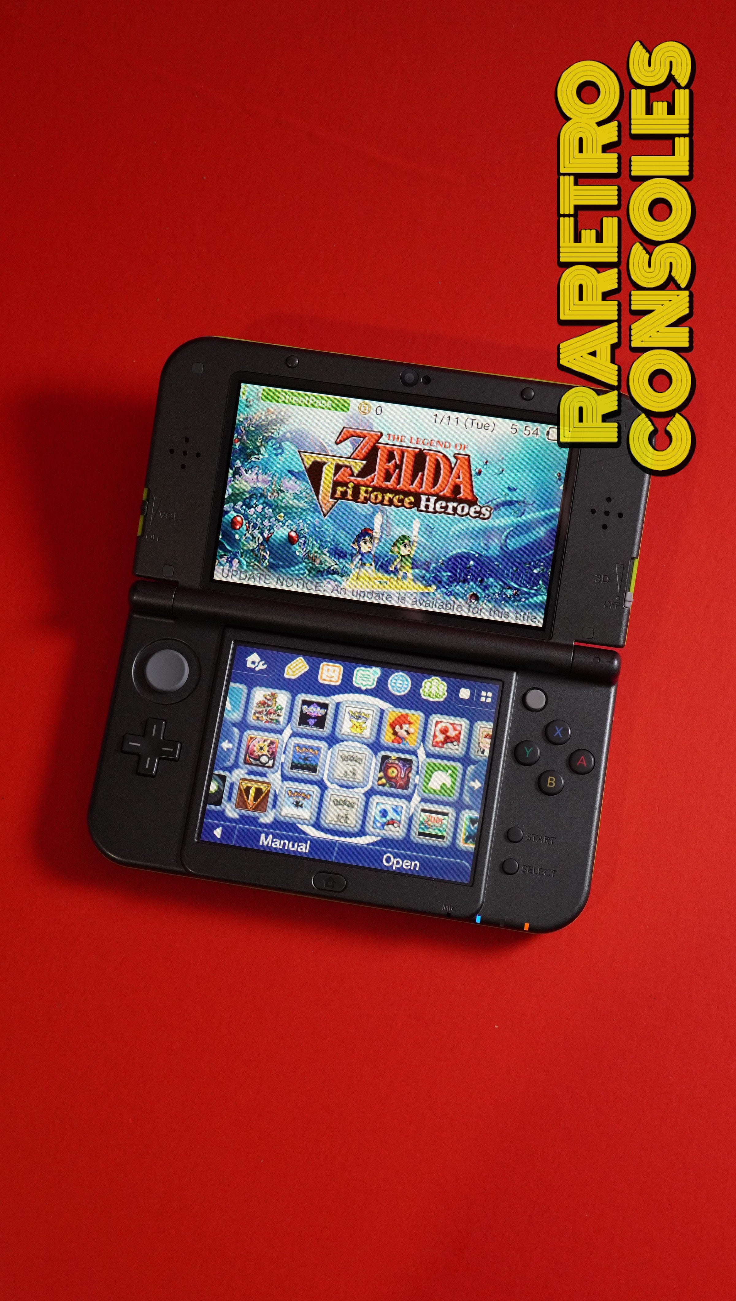 Ultimate Dual IPS & USB C Lime Green New Nintendo 3DS XL | Raretro