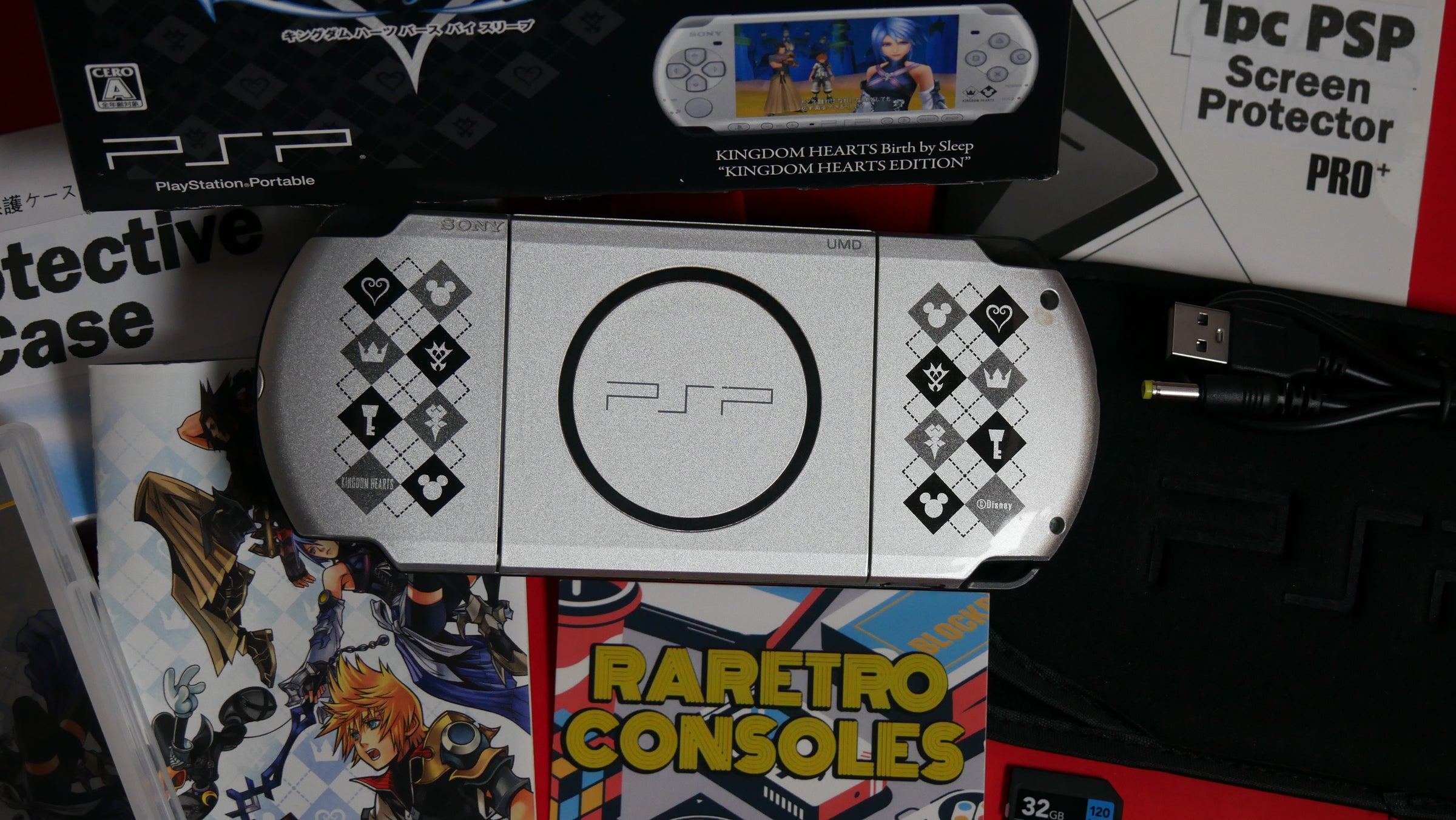 Kingdom Hearts Birth By Sleep PSP 3000 with box | Raretro