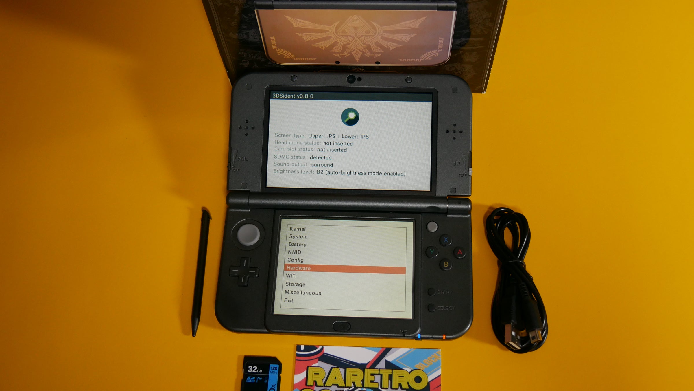 Dual IPS New Nintendo 3DS XL The Legend of Zelda Hyrule Edition