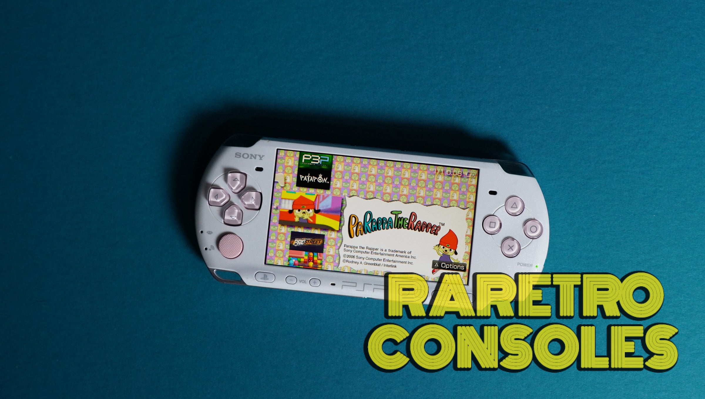 Pearl White x Pink PSP 3000 PlayStation Portable | Raretro Consoles