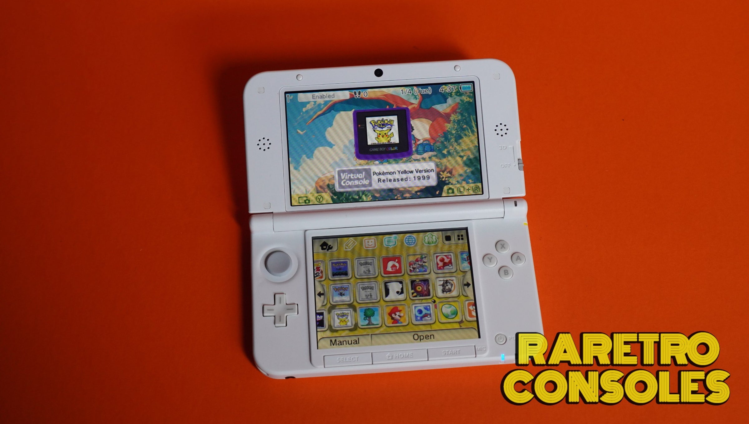 3DＳ Pikachu Nintendo 3DS LL Pokemon Center Limited Edition | Raretro
