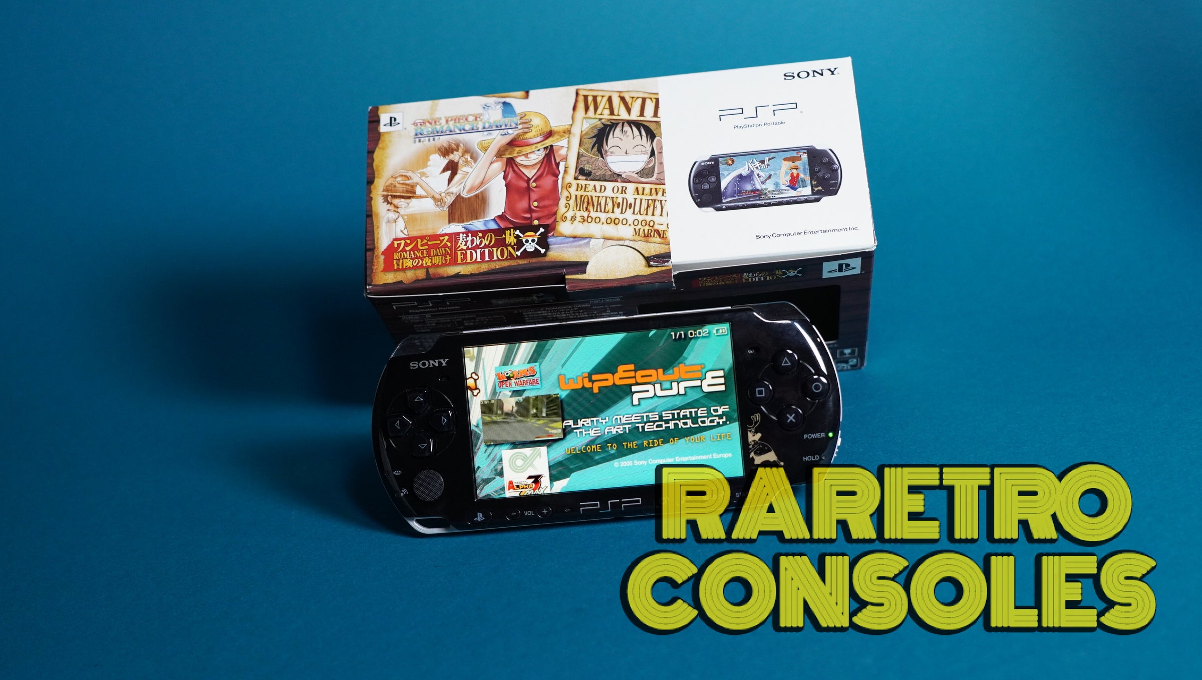 Sony PSP 3000 One Piece Romance Dawn Limited Edition with box