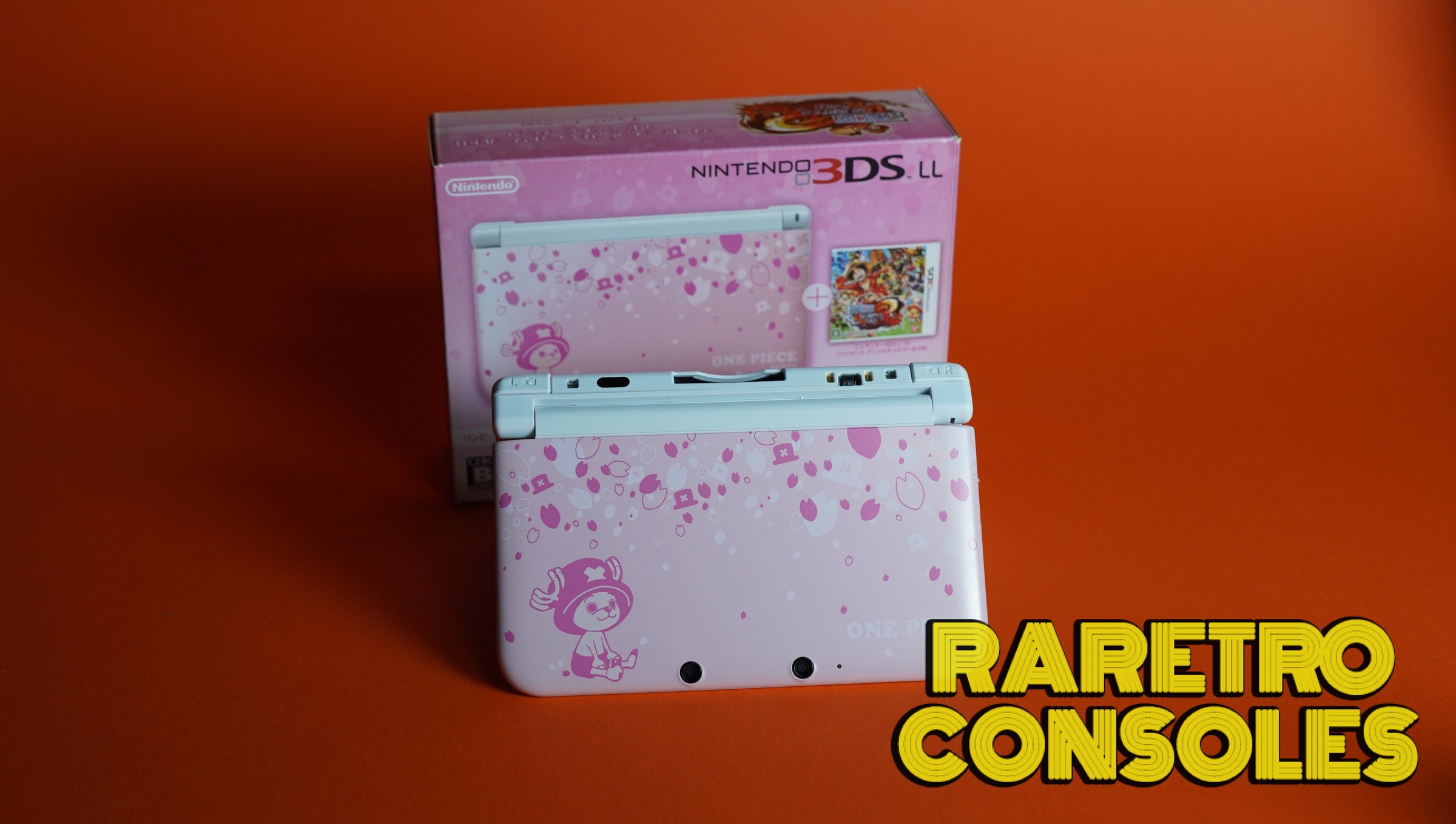 One Piece Chopper Pink Limited Edition Nintendo 3DS XL with Box 