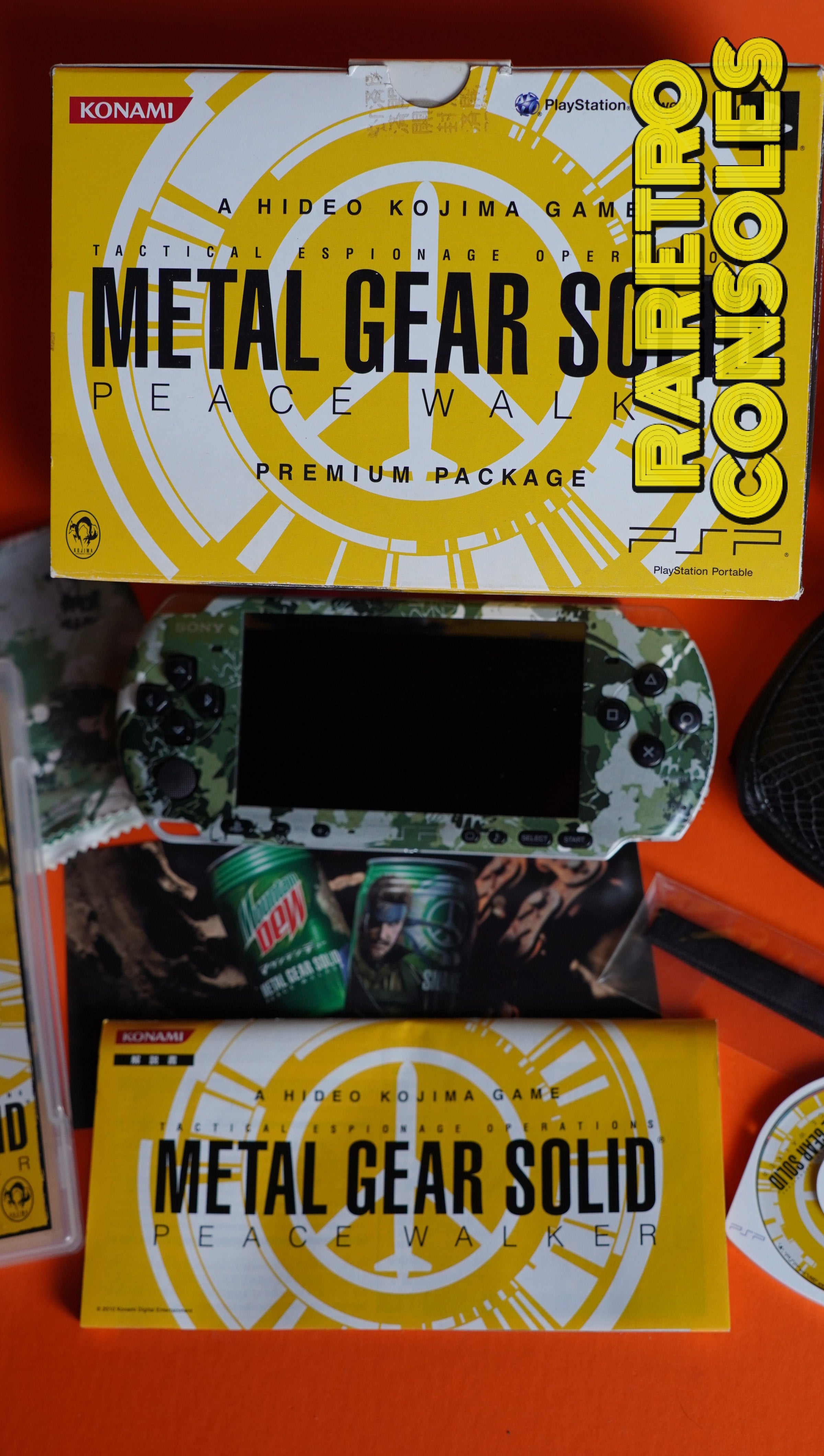 Metal Gear Solid Peace Walker Premium Package Limited Edition PSP
