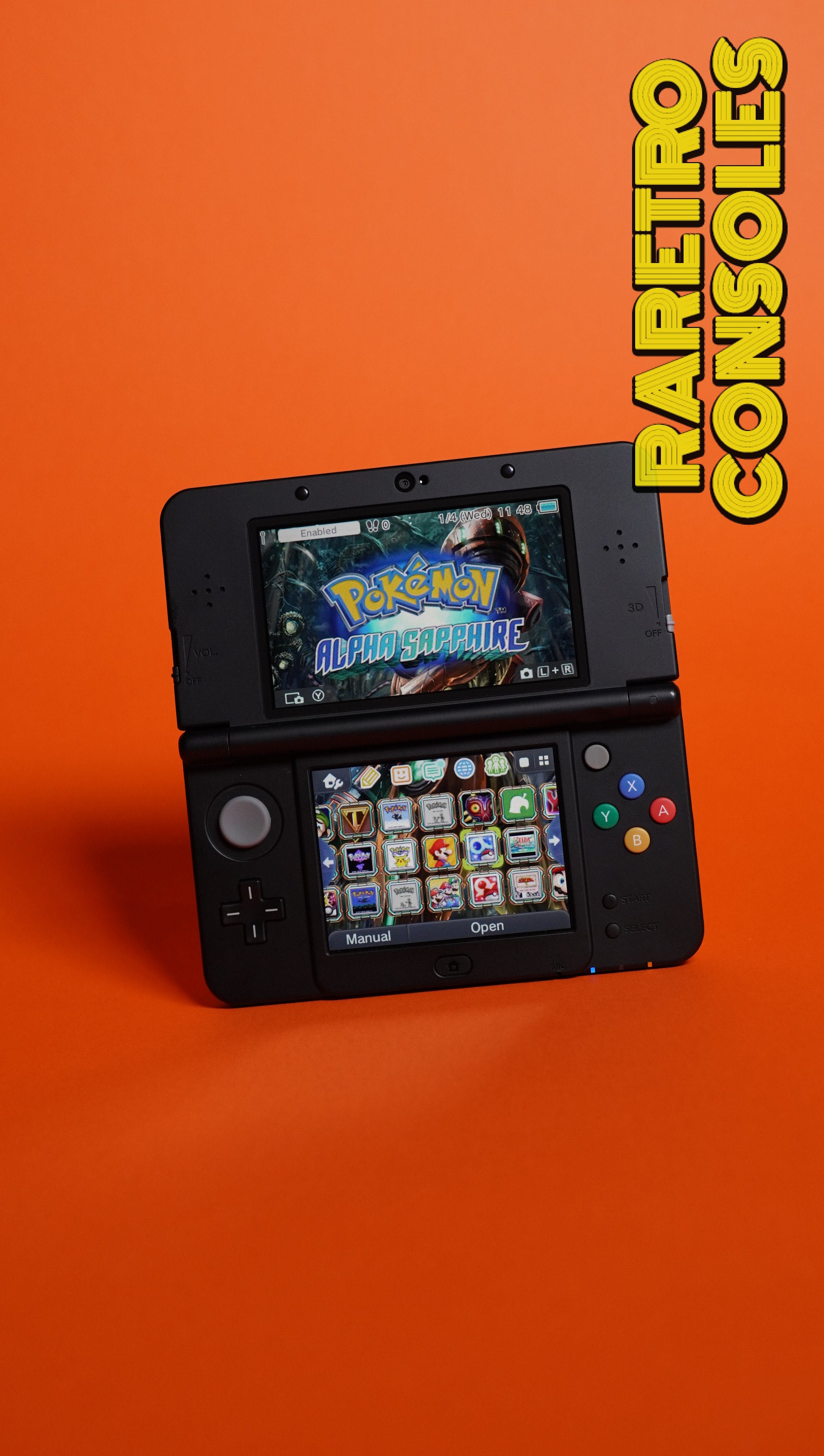 New Nintendo 3DS with Custom Starfield Plates | Raretro Consoles