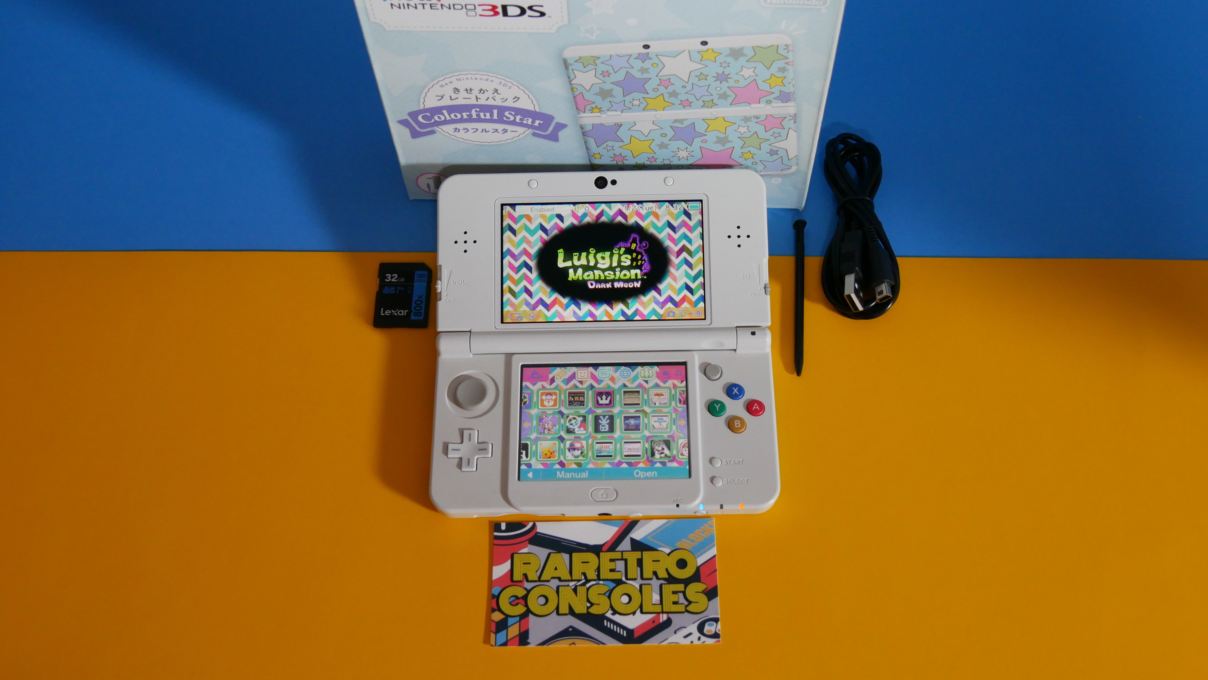 USED Japanese New Nintendo 3DS XL LL METALLIC BLACK only