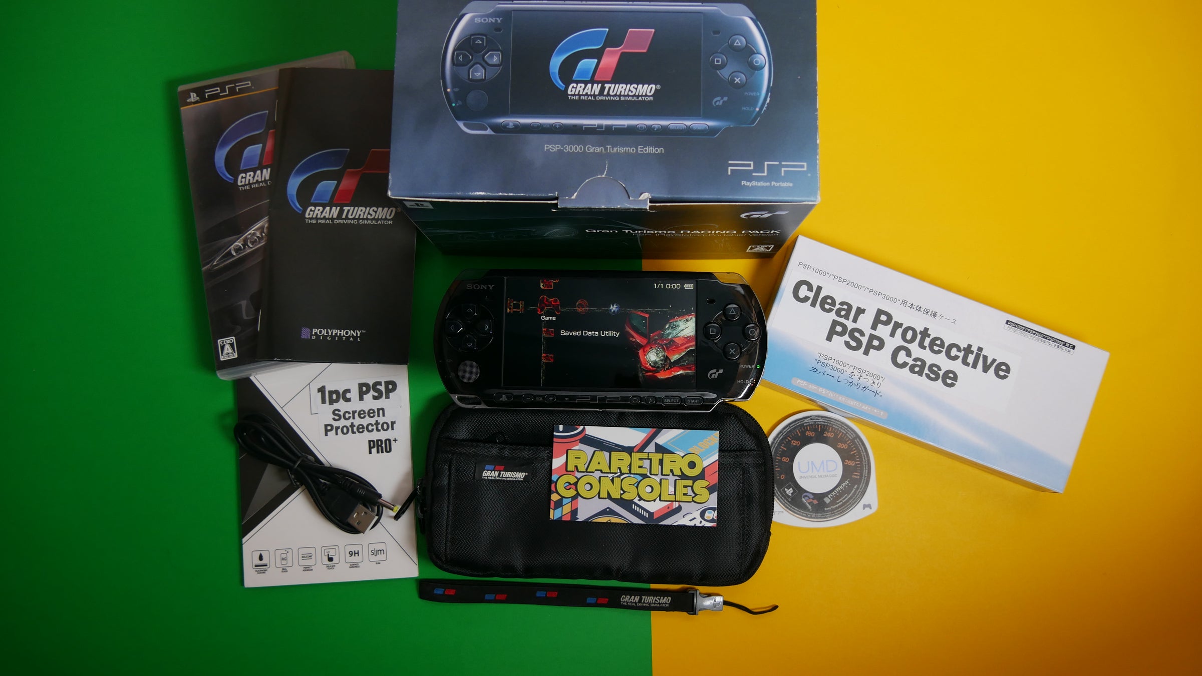 Sony PSP 3000 Limited Edition Gran Turismo Racing Pack with Sony PSP 3000 Limited Edition Gran Turismo Racing Pack with