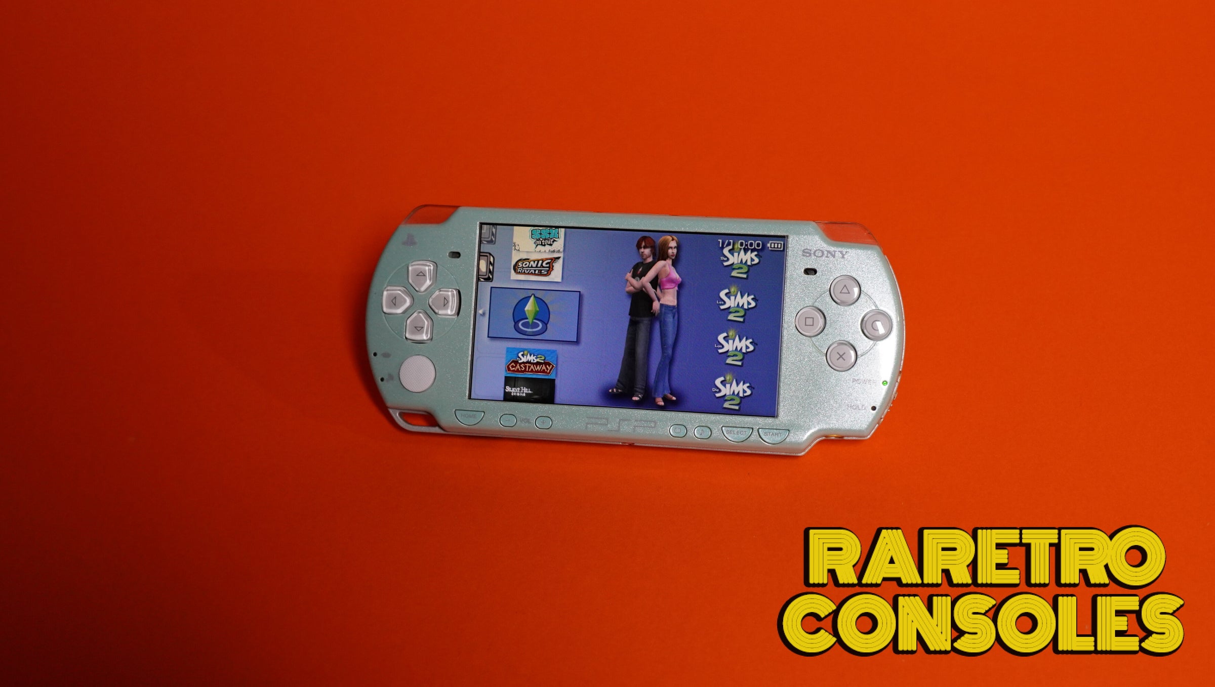 Sony PSP 2000 Launch Edition Mint Green | Raretro Consoles