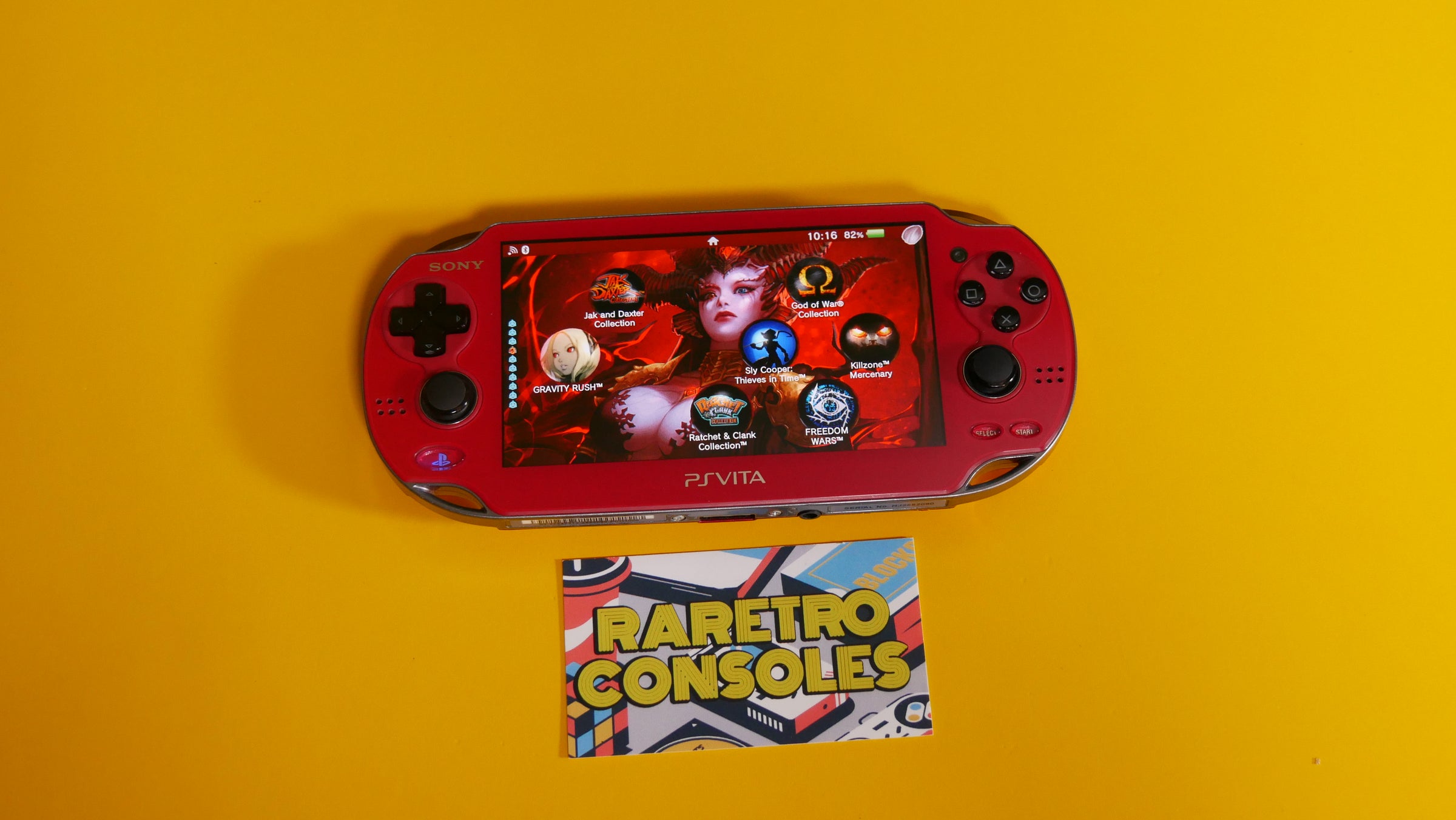 PlayStation Vita - vita   3.60   コズミックレッド　C PSVita PlayStation Vita - Wi-Fi Model (Cosmic Red)