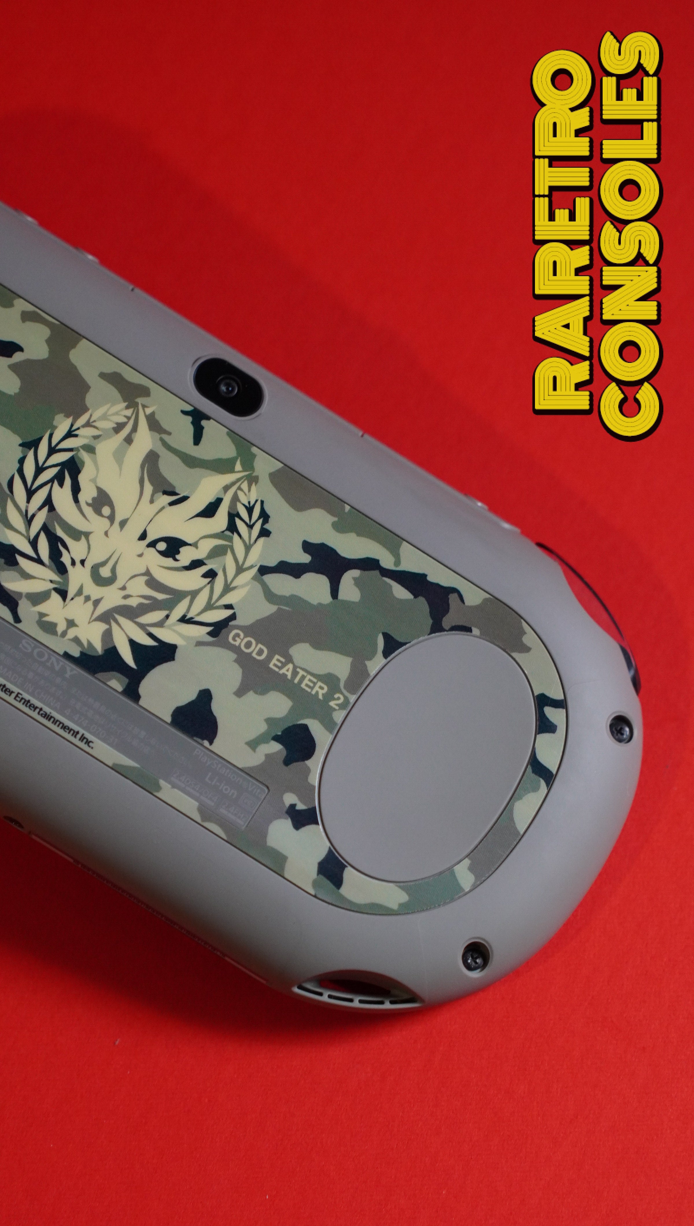 God Eater 2 Fenrir Sony Vita 2000 Console with Box | Raretro Consoles