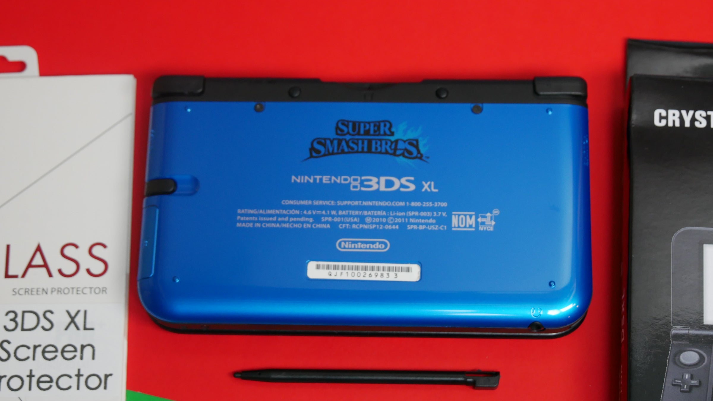 Super Smash Bros Blue Nintendo 3DS XL Special Edition | Raretro
