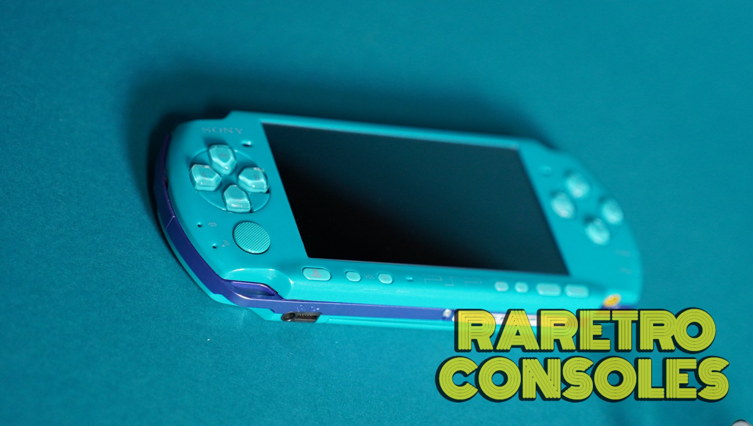 Turquoise Hatsune Miku Sony PlayStation Portable PSP 3000