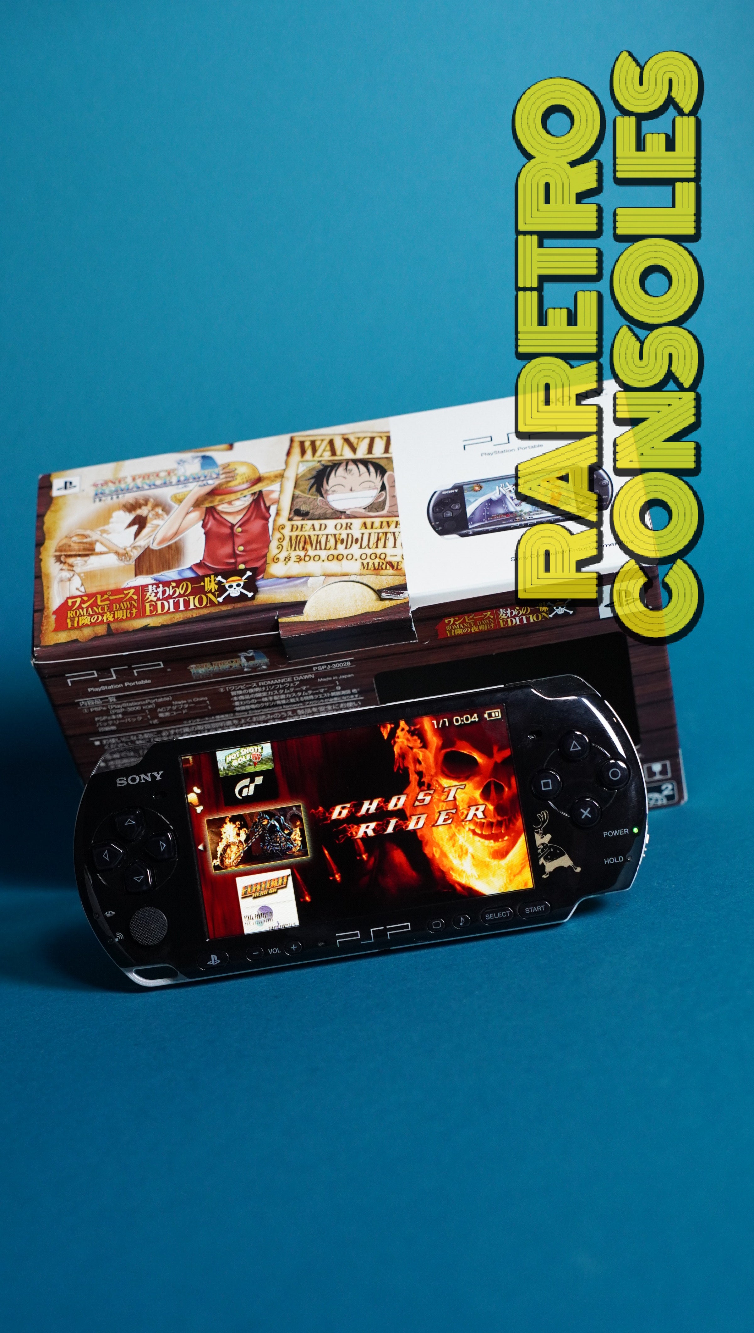 Sony PSP 3000 One Piece Romance Dawn Limited Edition with box