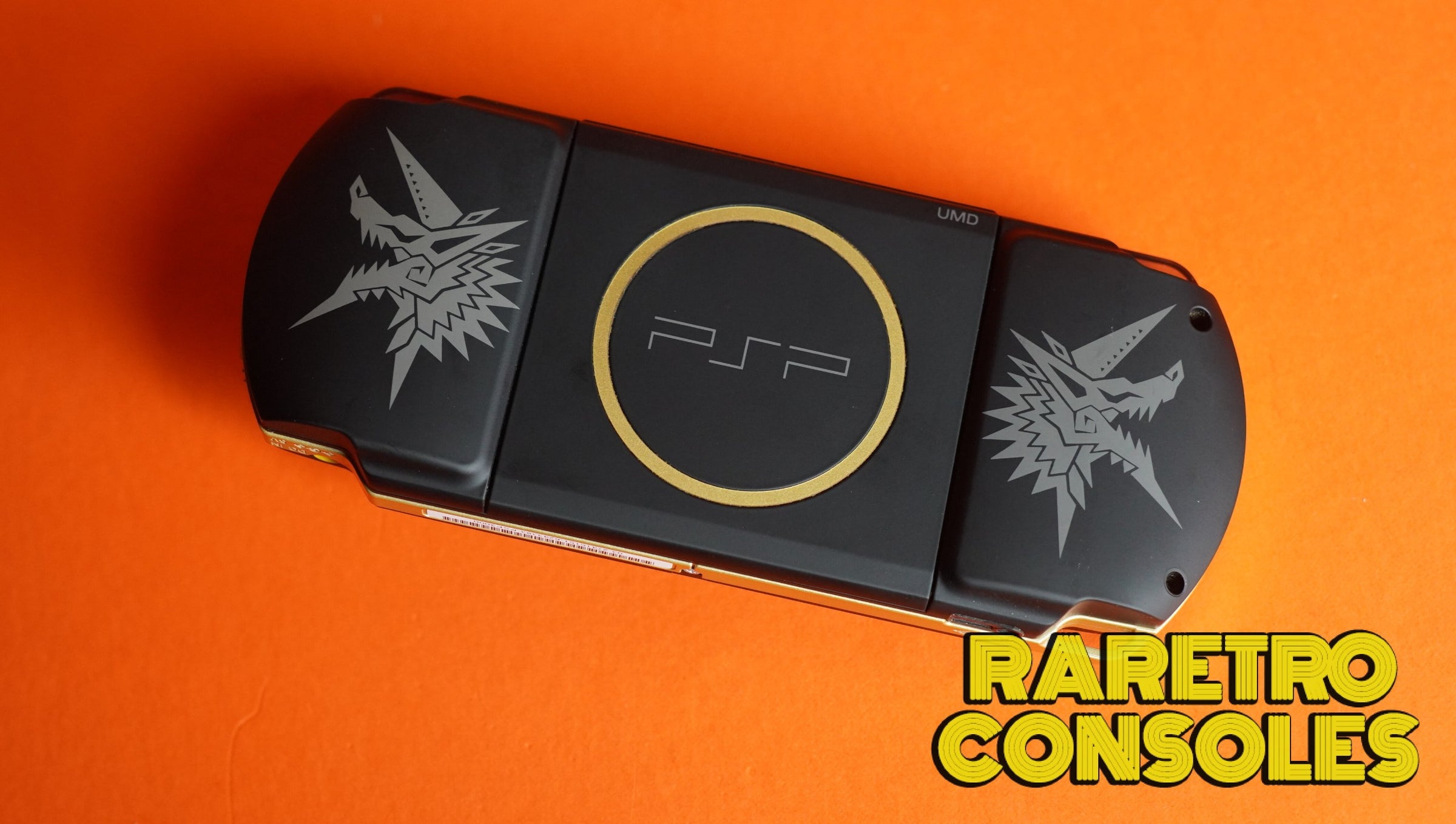PSP 3000 Monster Hunter 3rd Matte Black Japanese Limited Edition