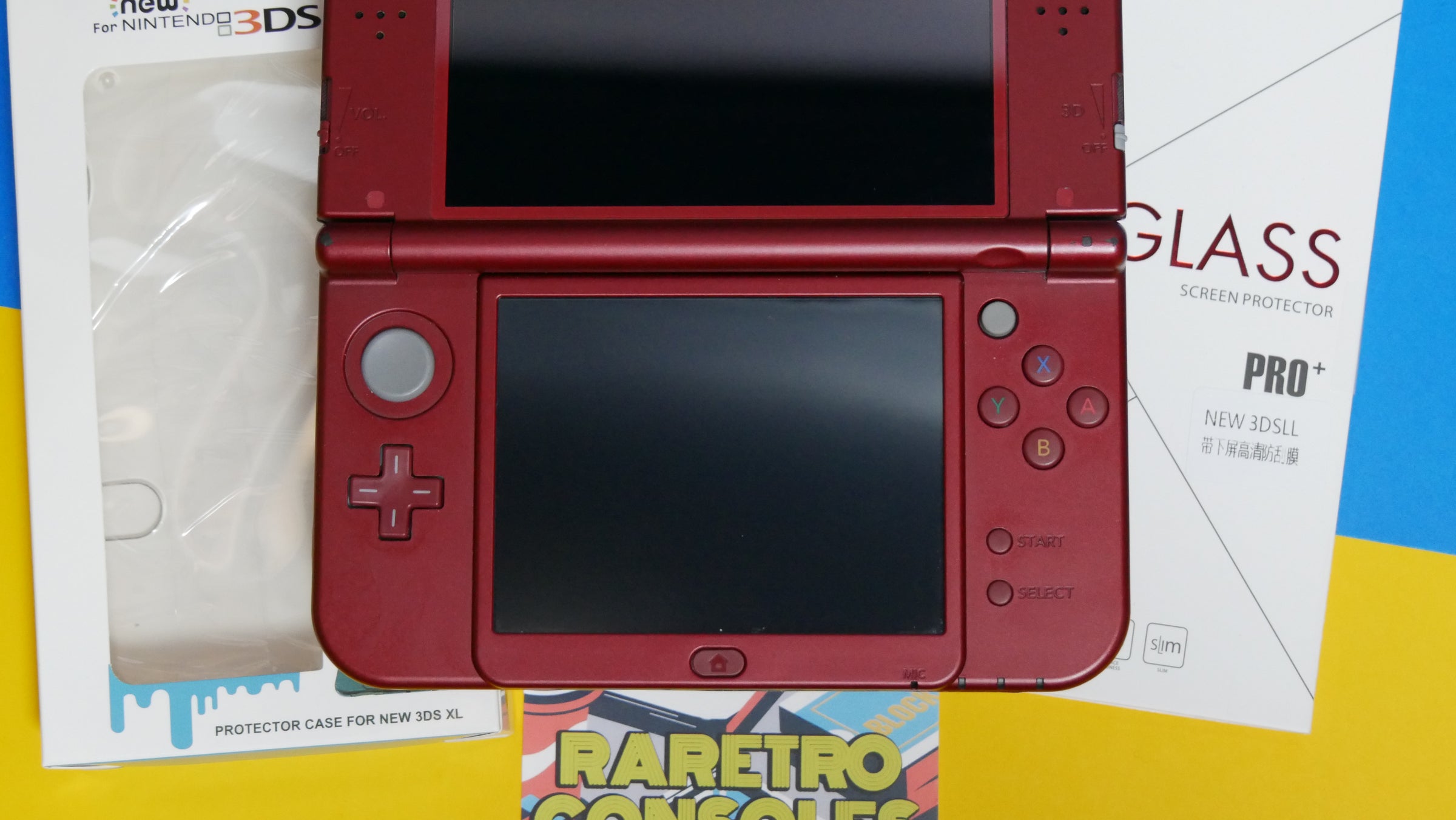 Nintendo New 3DS XL in Metallic Red | Raretro Consoles