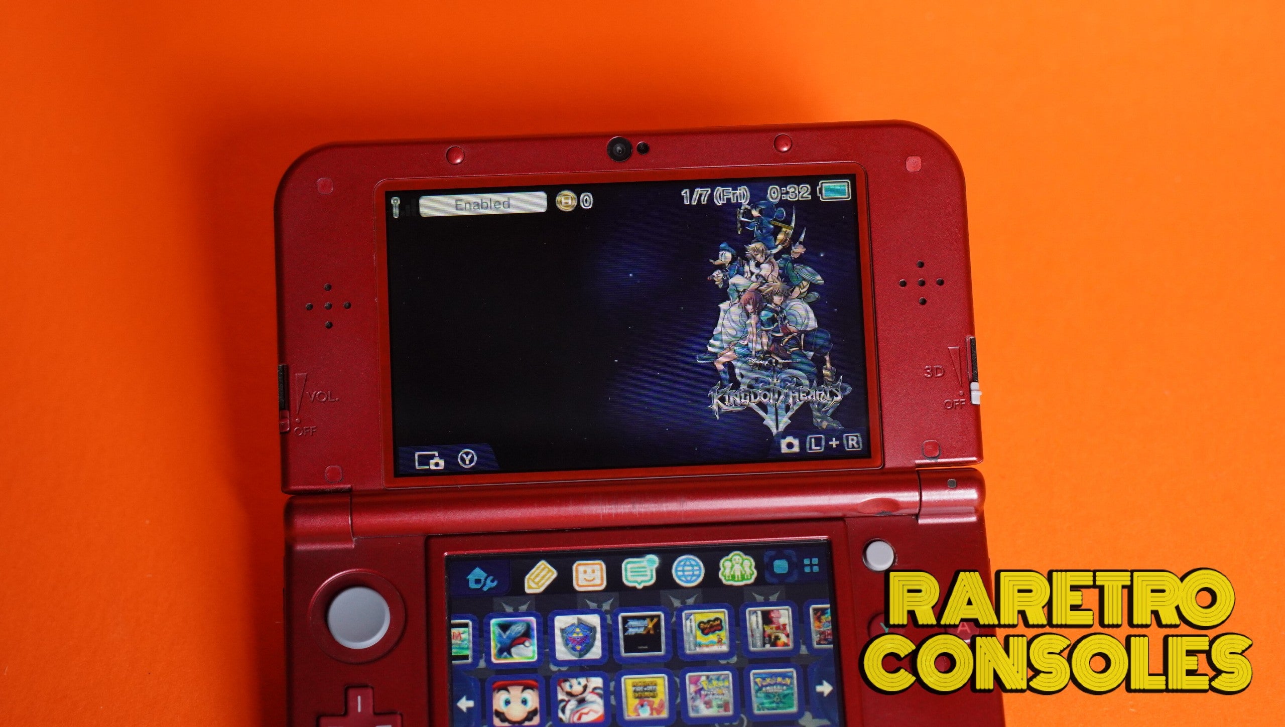 Ultimate Dual IPS & USB C Metallic Red New Nintendo 3DS XL