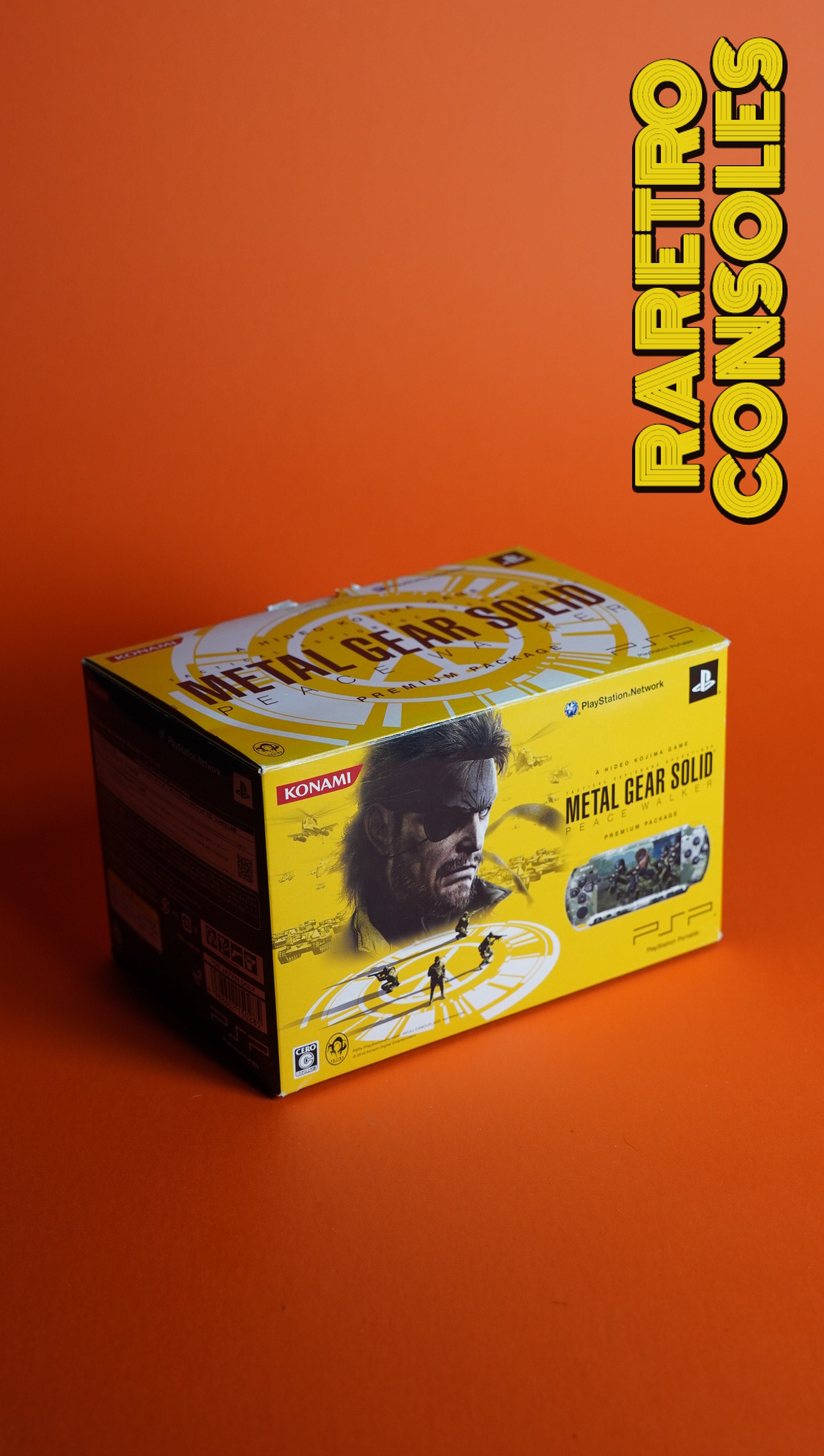 Metal Gear Solid Peace Walker Premium Package Limited Edition PSP 