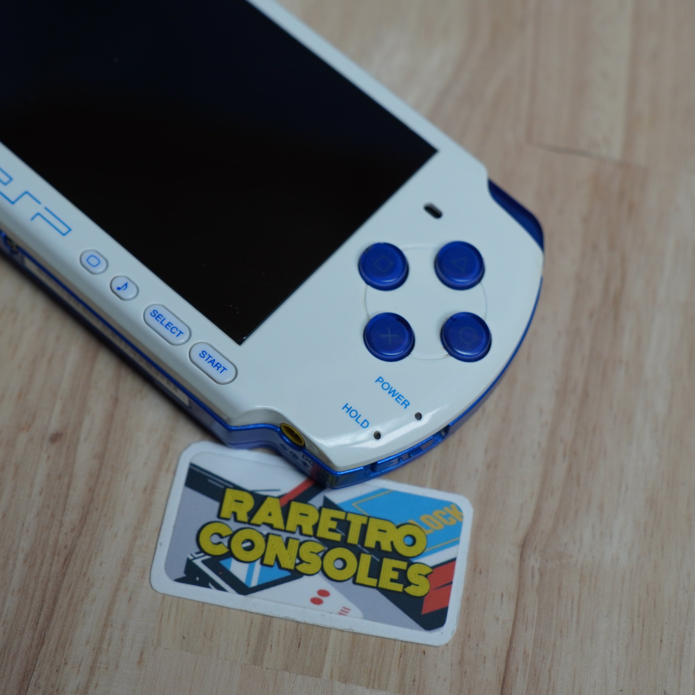 PSP 3000 Monster Hunter 3rd Blue x White Limited Edition with box
