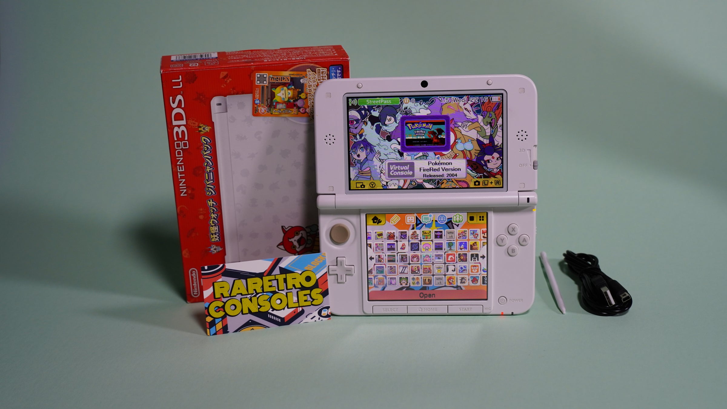 ３DS Nintendo 3DS XL Yo kai Watch Jibanyan with Box | Raretro Consoles