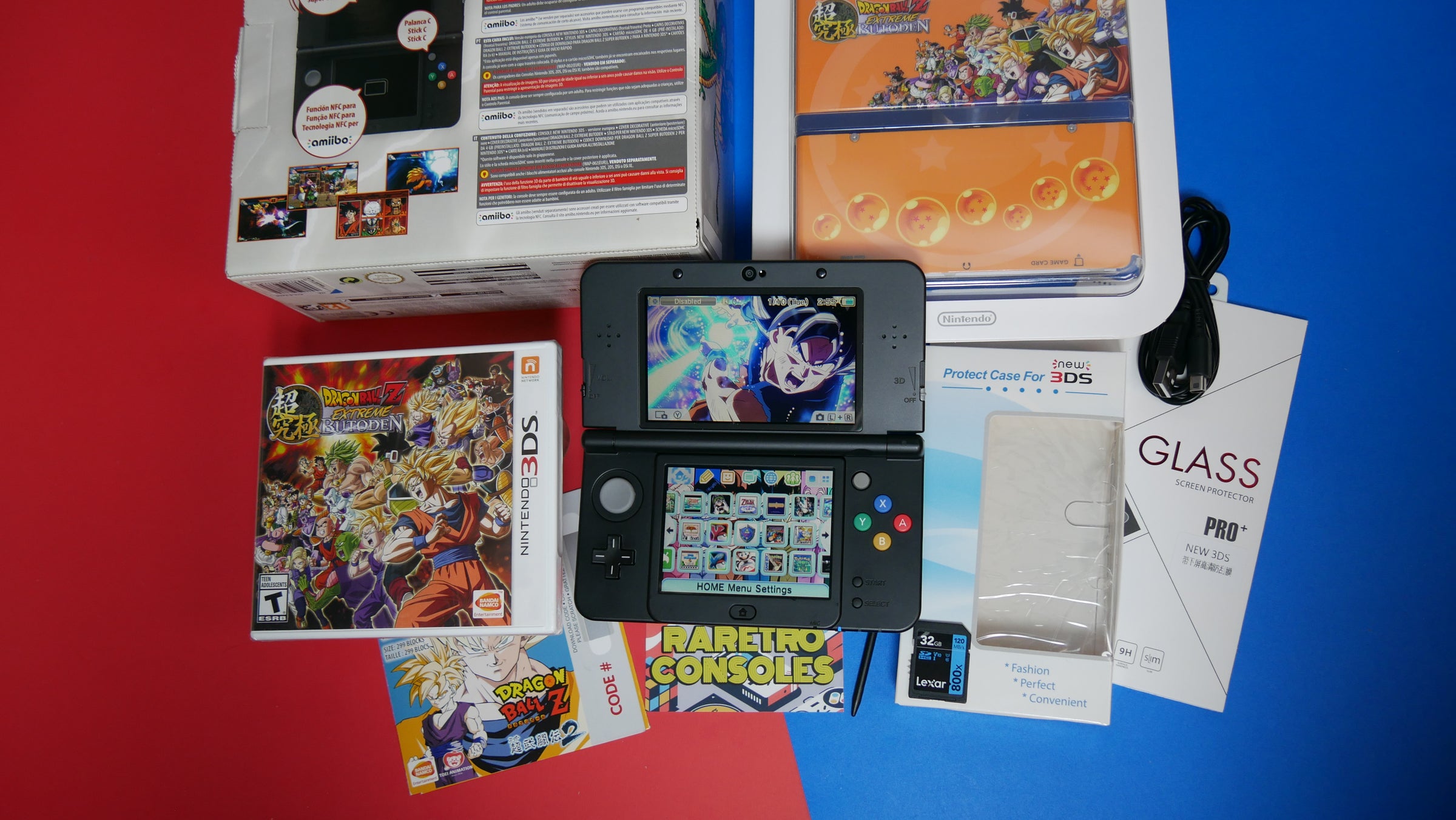 New Nintendo 3DS Dragon Ball Z Butoden Complete Pack | Raretro