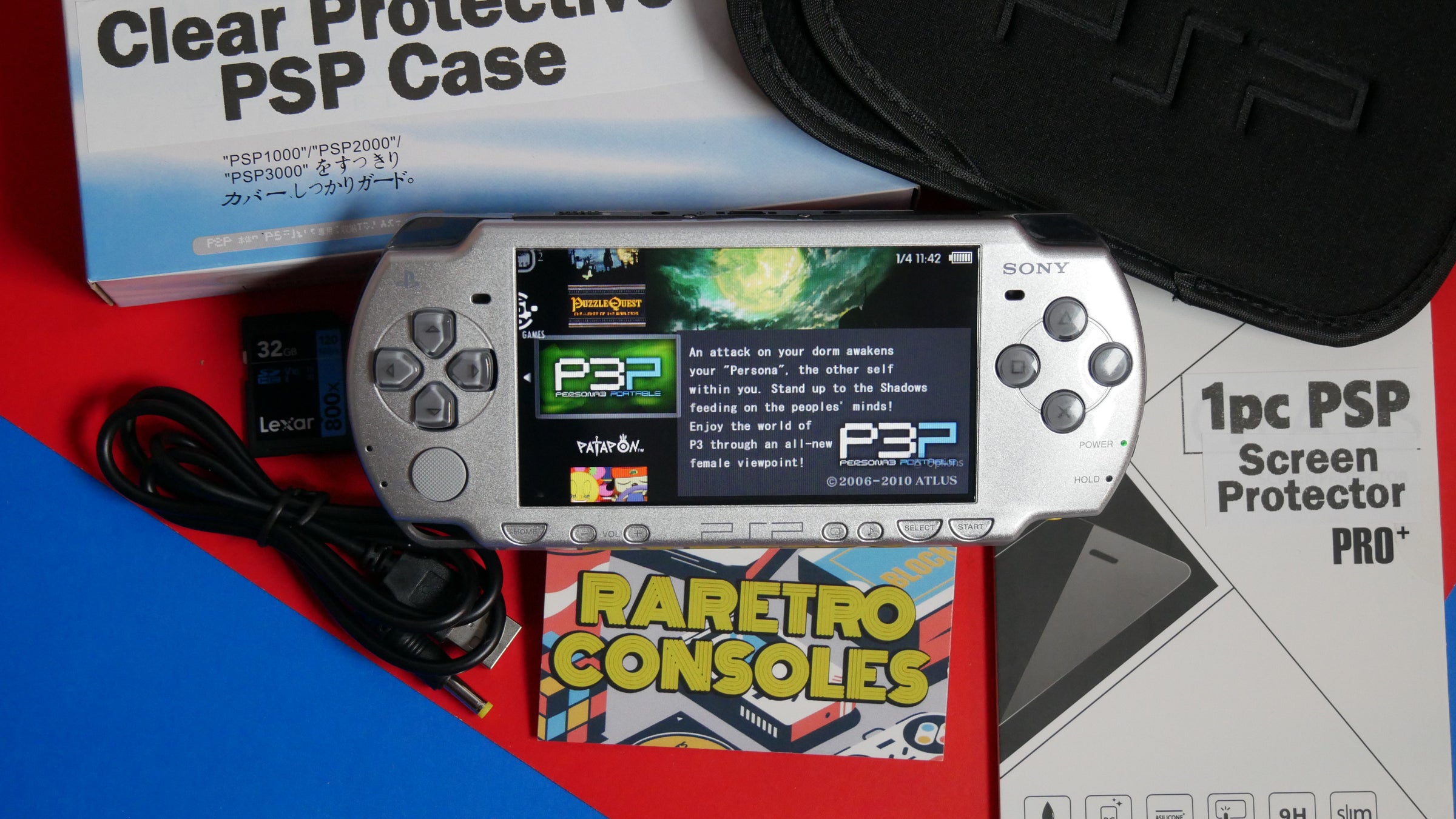 PSP 2000 Crisis Core Final Fantasy 7 Limited FF VII 10th