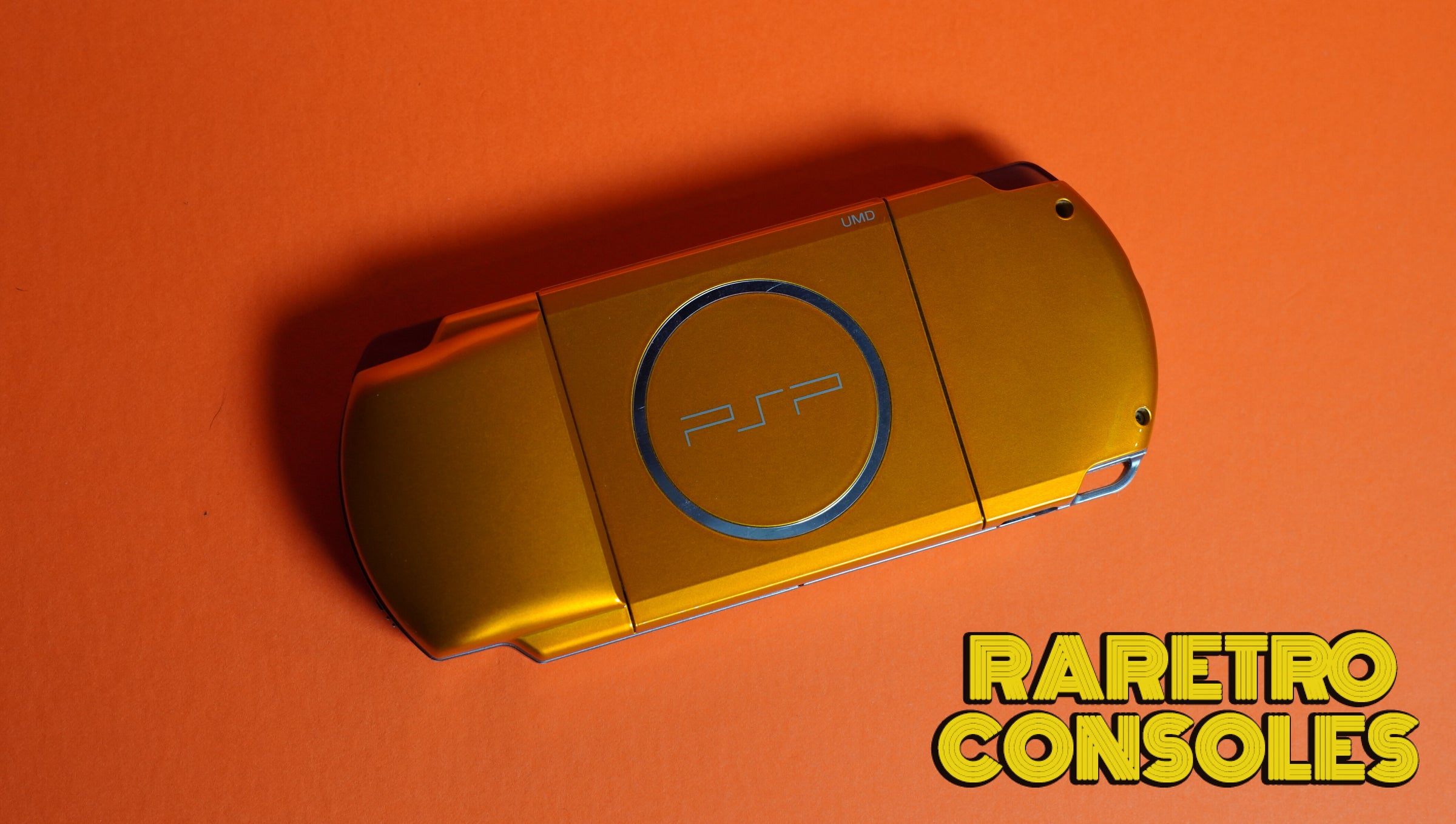 Yellow Sony Playstation Portable PSP 3000 | Raretro Consoles