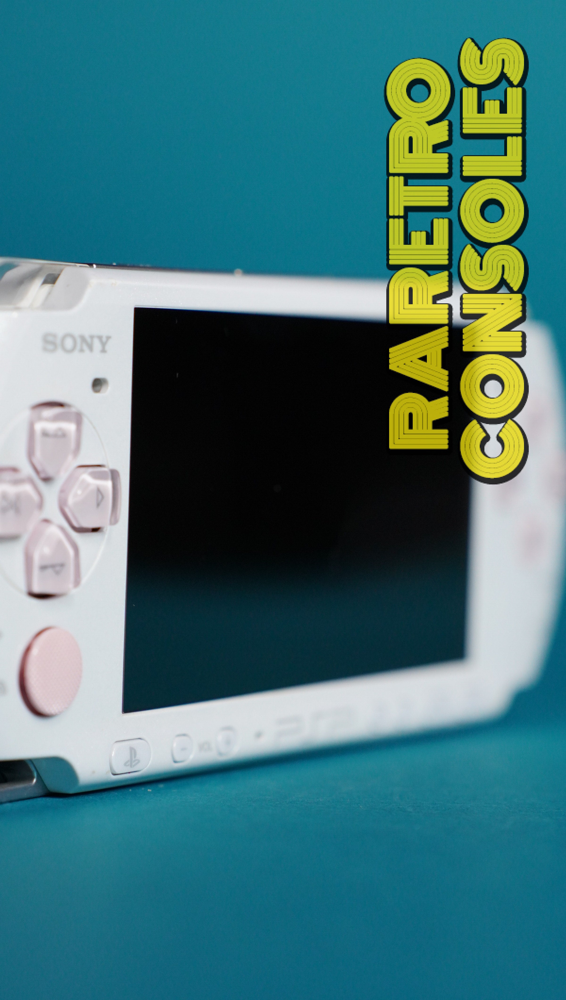 Pearl White x Pink PSP 3000 PlayStation Portable | Raretro Consoles
