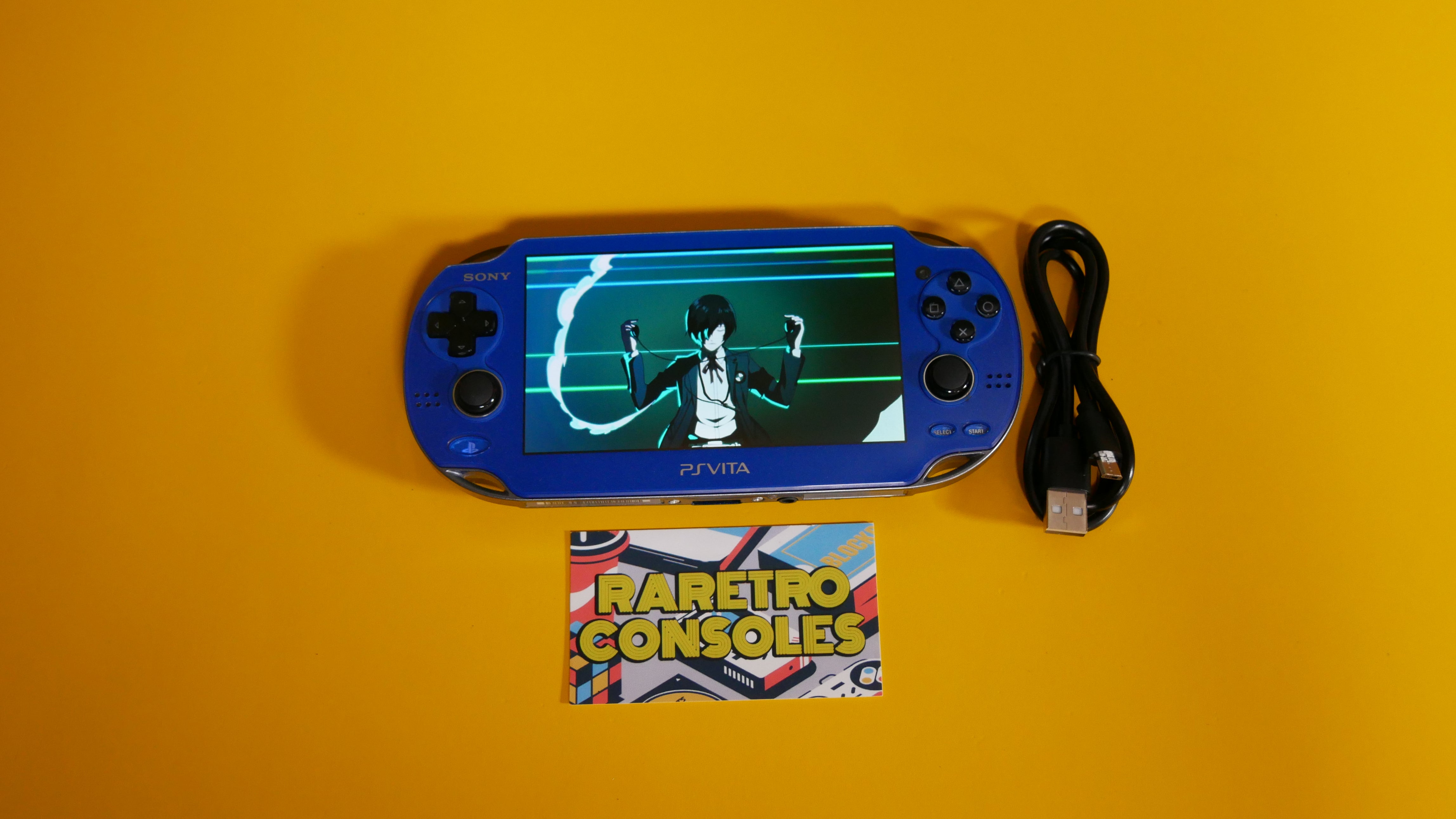 Cosmic Blue Sony PlayStation Vita OLED 1000 | Raretro Consoles