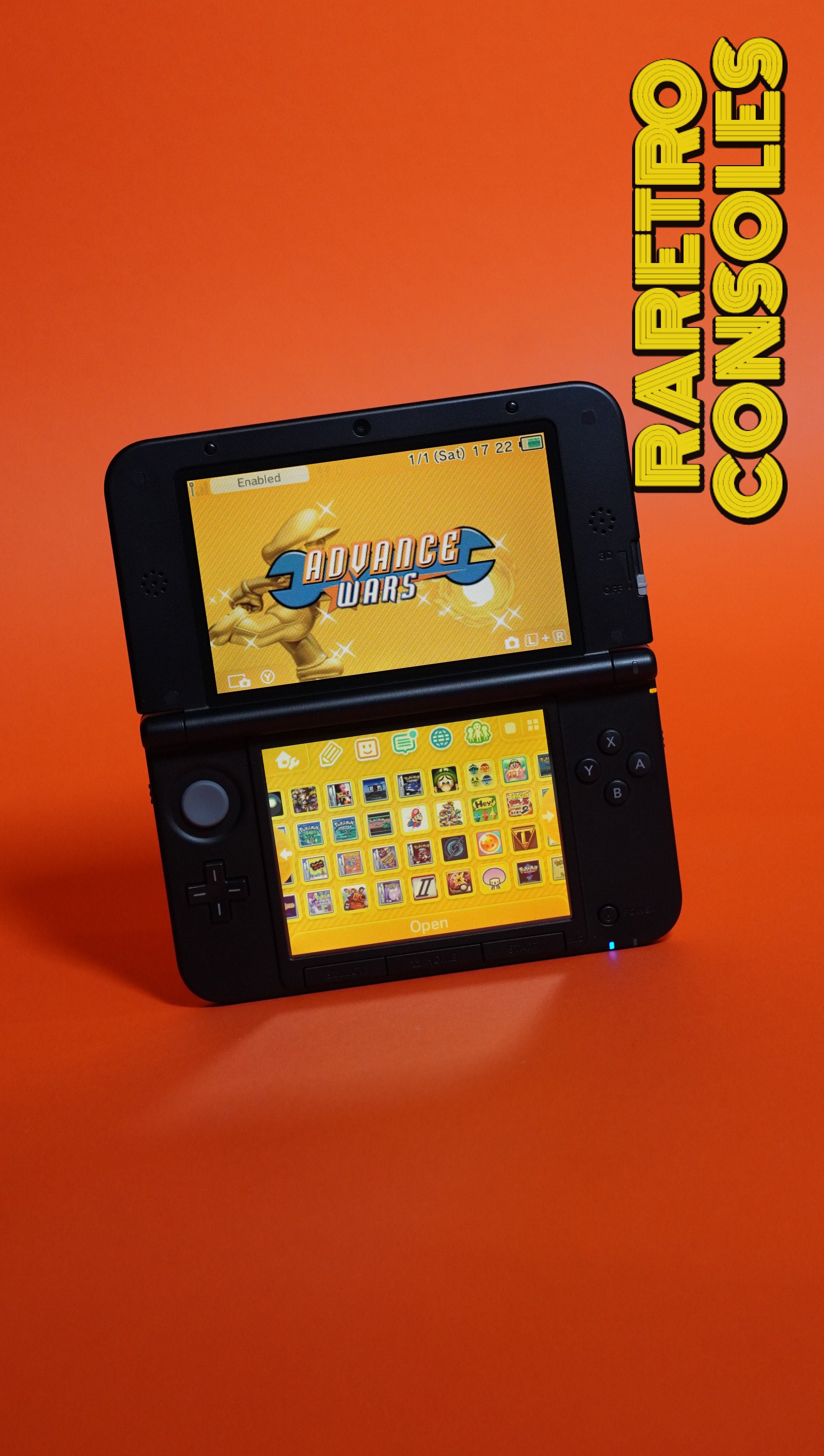 iQue Nintendo 3DS XL Mario Red & Gold 'We Are Twins' LE | Raretro