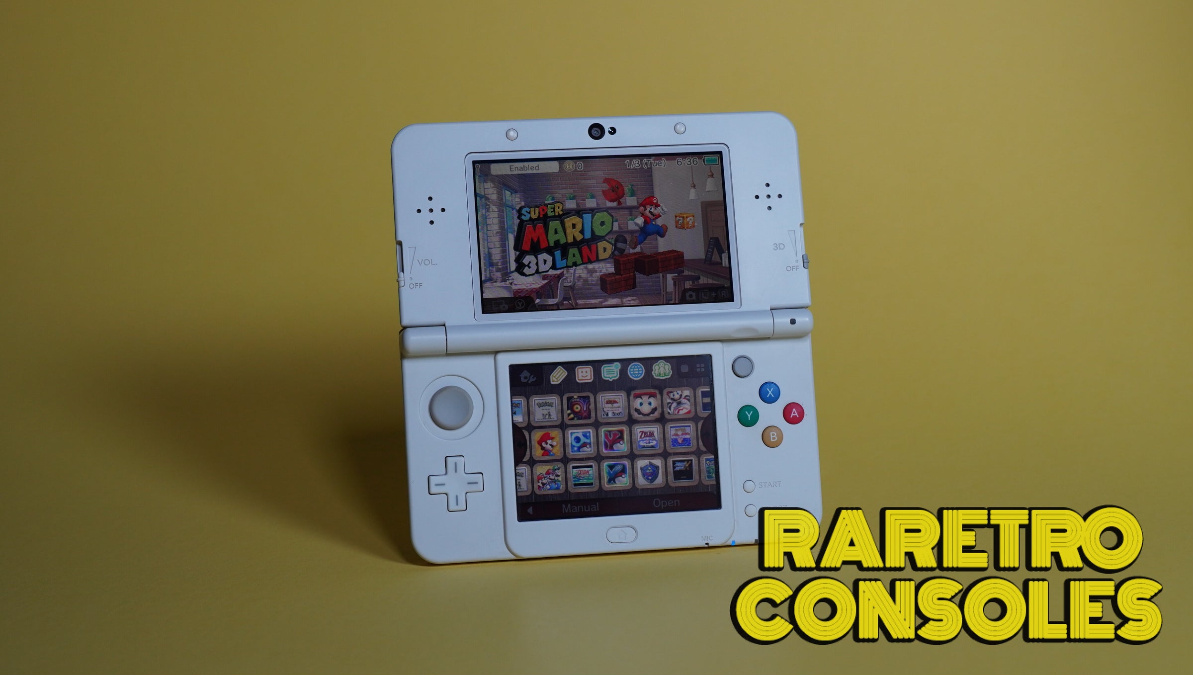 New Nintendo 3DS With No. 075 Mickey Mouse Comic Plates | Raretro