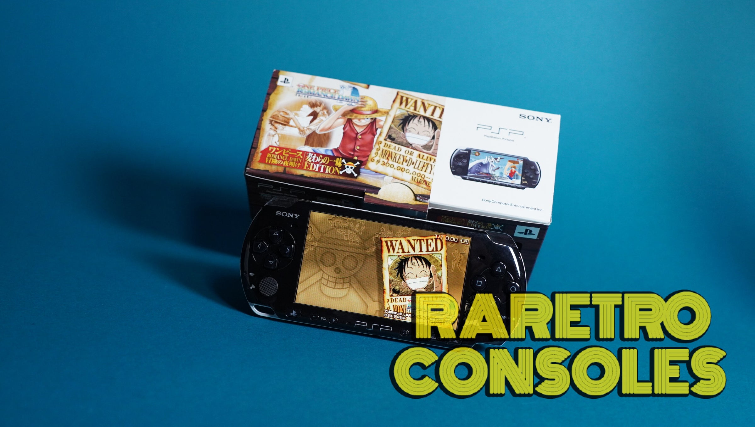 Sony PSP 3000 One Piece Romance Dawn Limited Edition with box