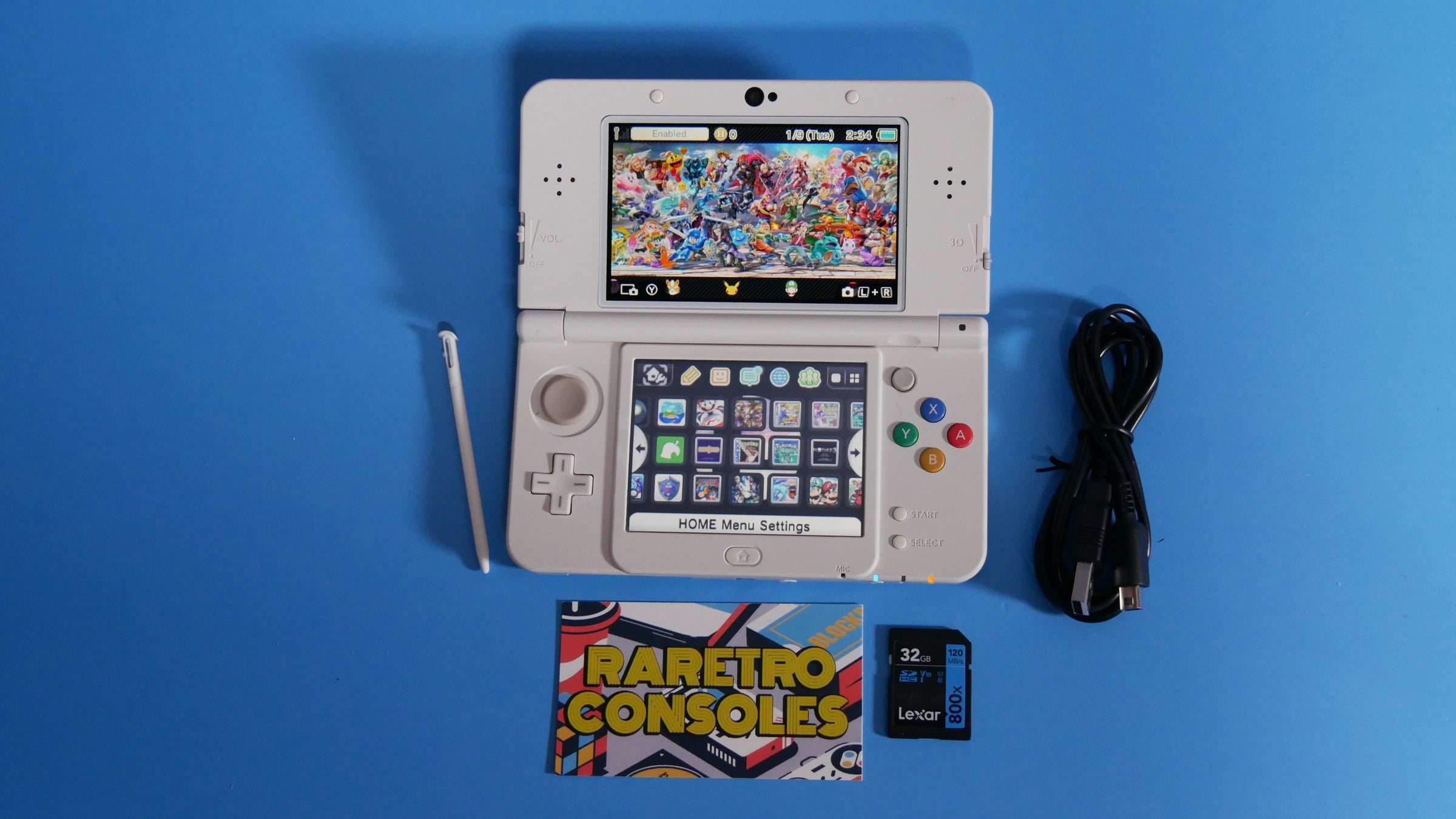 Nintendo Switch Nintendo 3DS Nintendo 3DS Light Blue Console for sale online | eBay