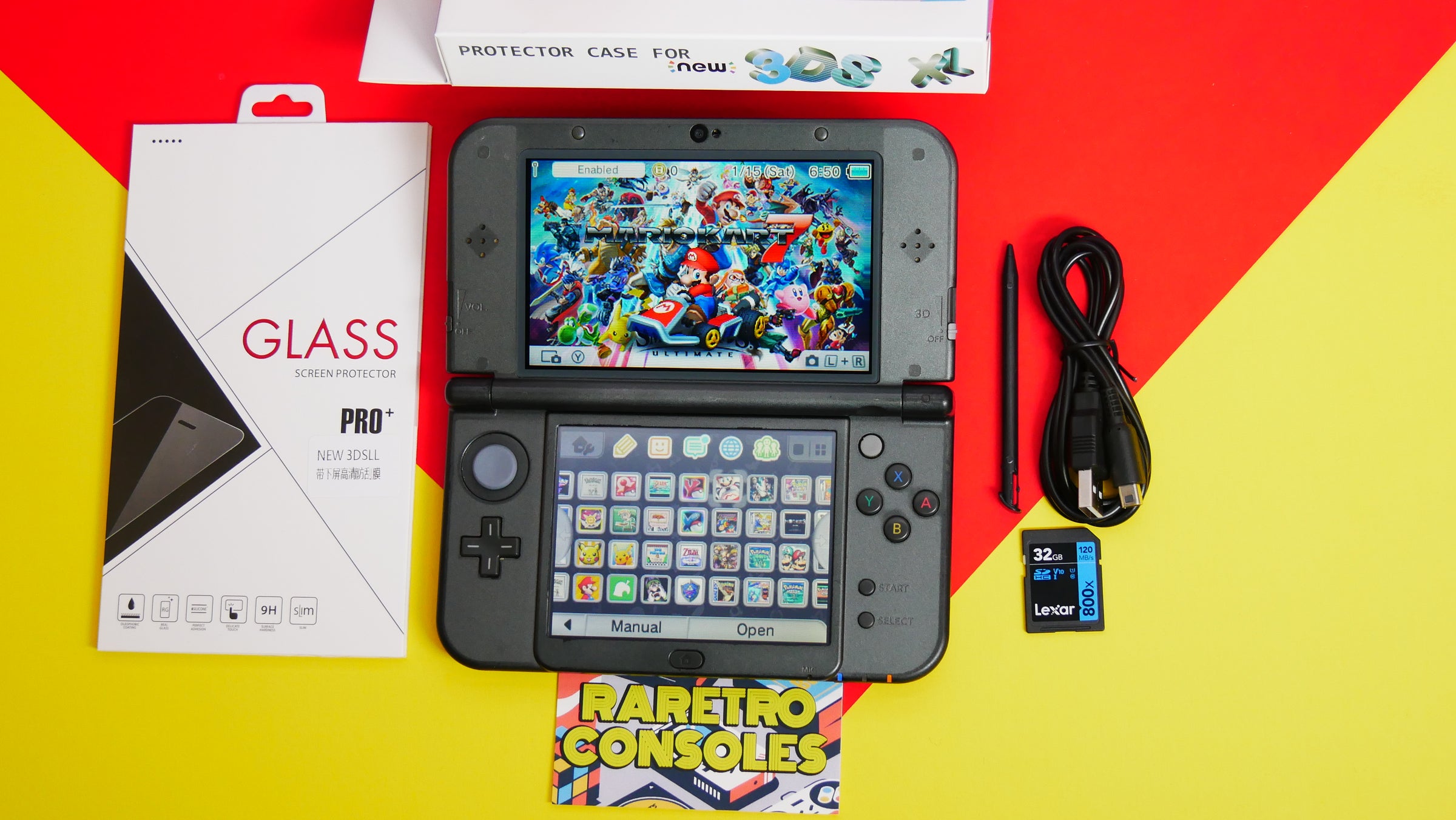 Top IPS New Nintendo 3DS XL Super Smash Bros - Japanese Exclusive