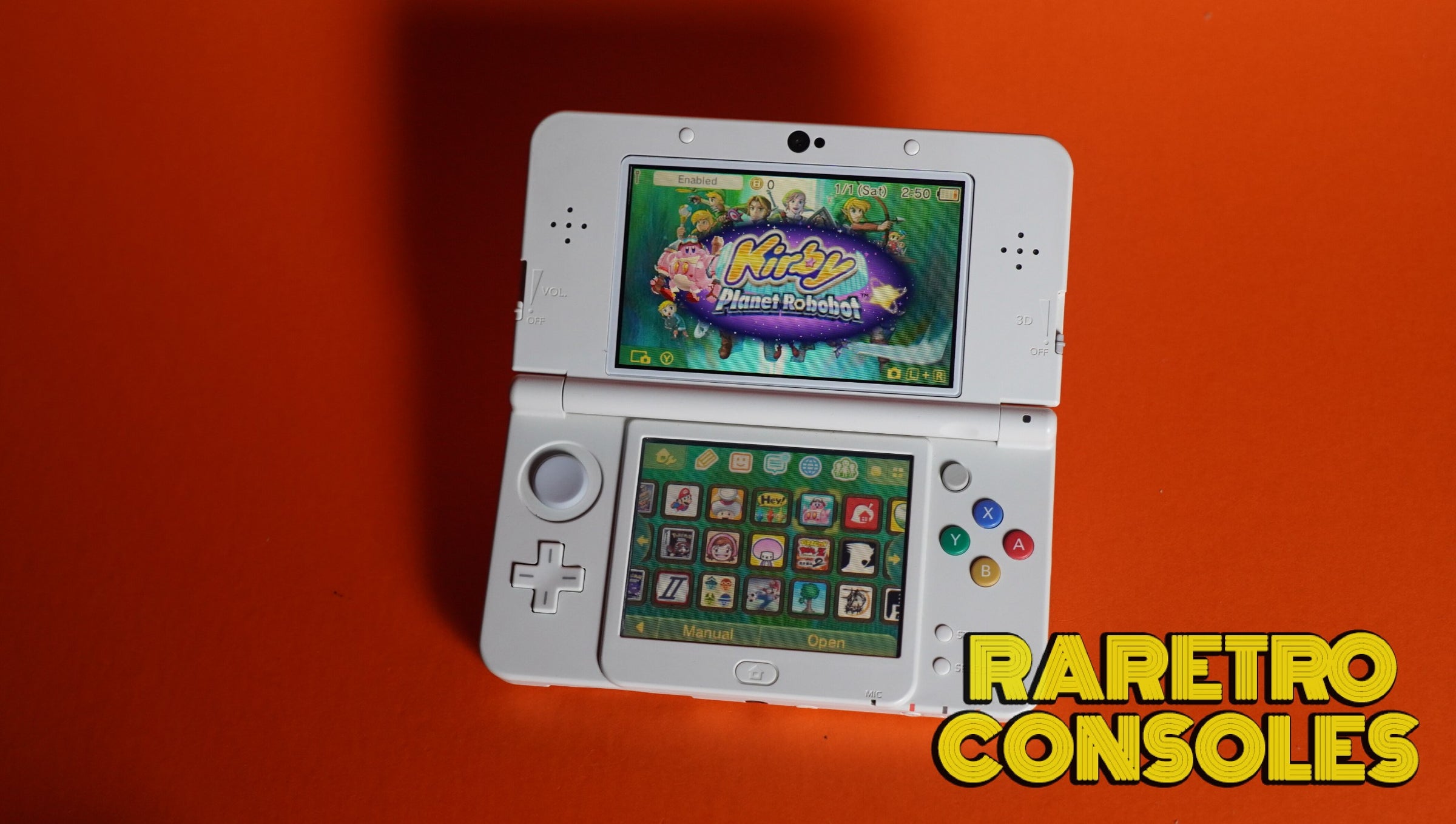 New Nintendo 3DS with Custom Legend of Zelda Plates | Raretro Consoles