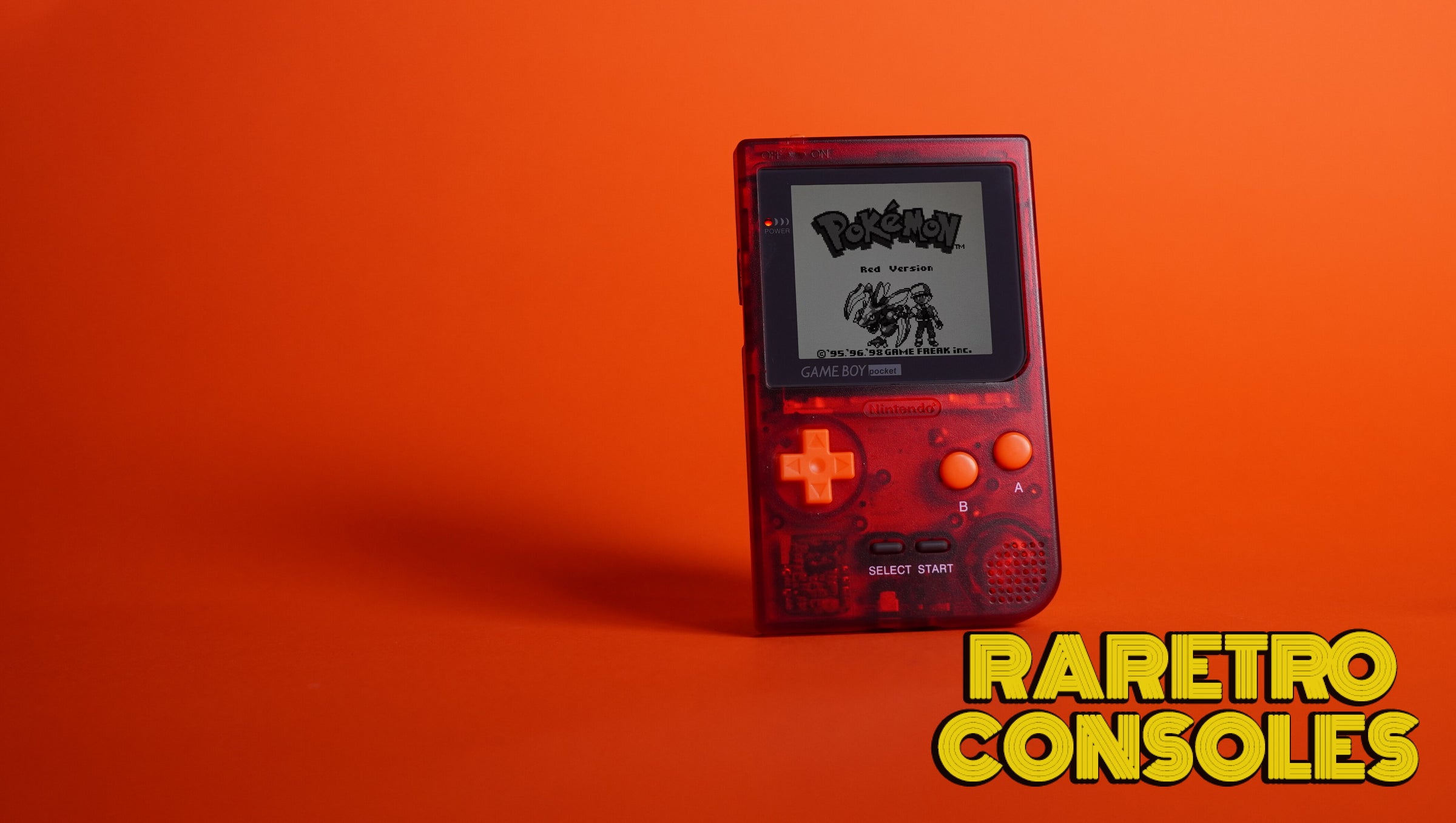 All Gameboy Color Red Screen Raretro Consoles