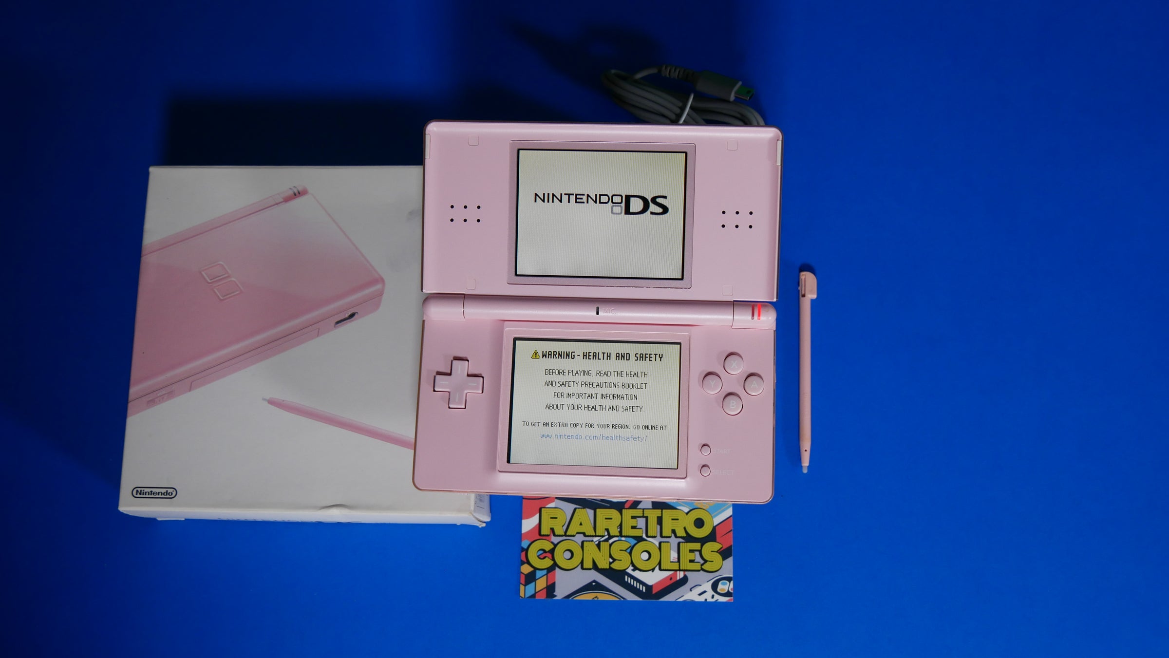 Nintendo DS Lite noble pink game Console japanese model w