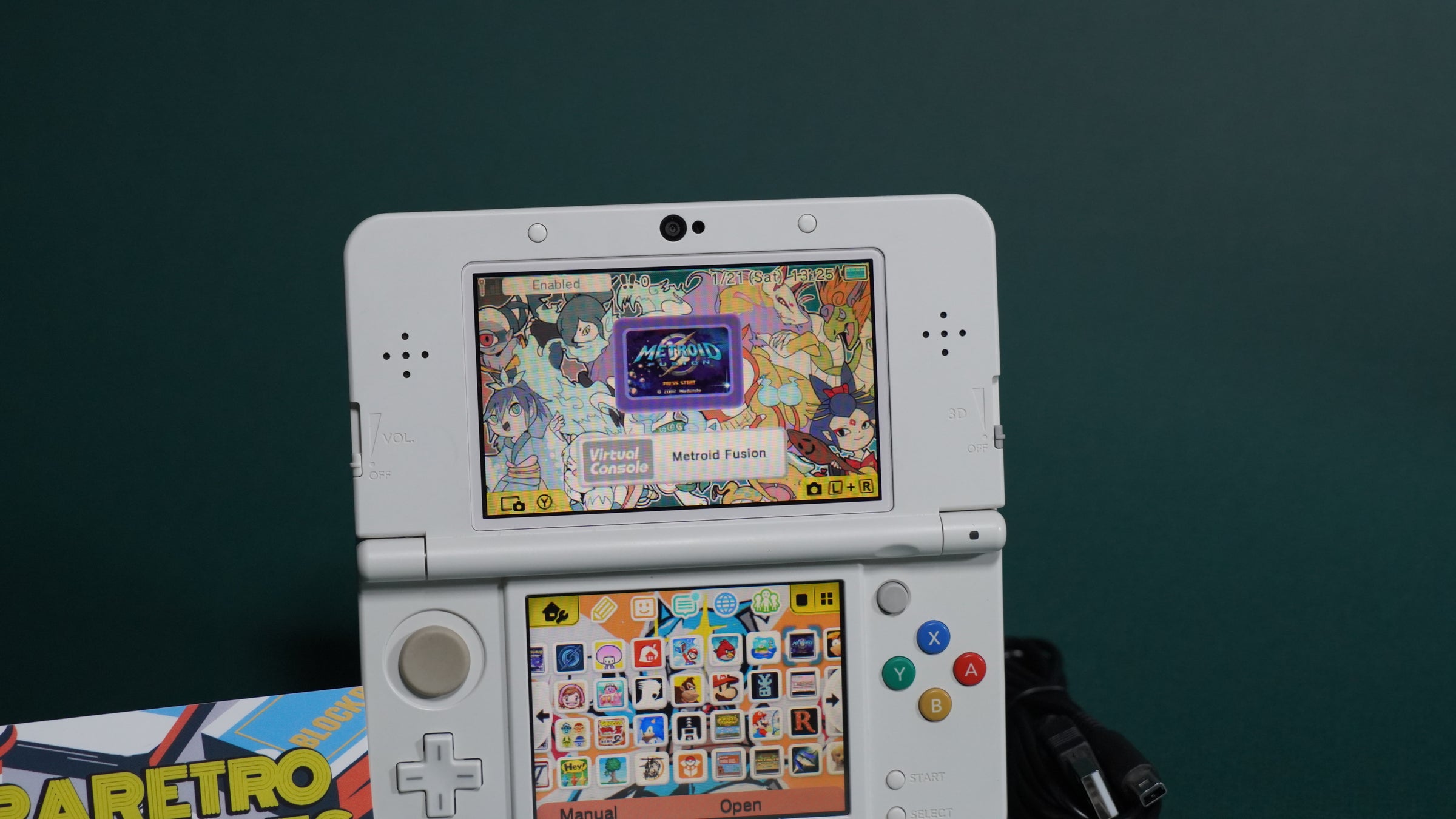 New Nintendo 3DS with No. 054 - Yo-Kai Watch Jibanyan Plates