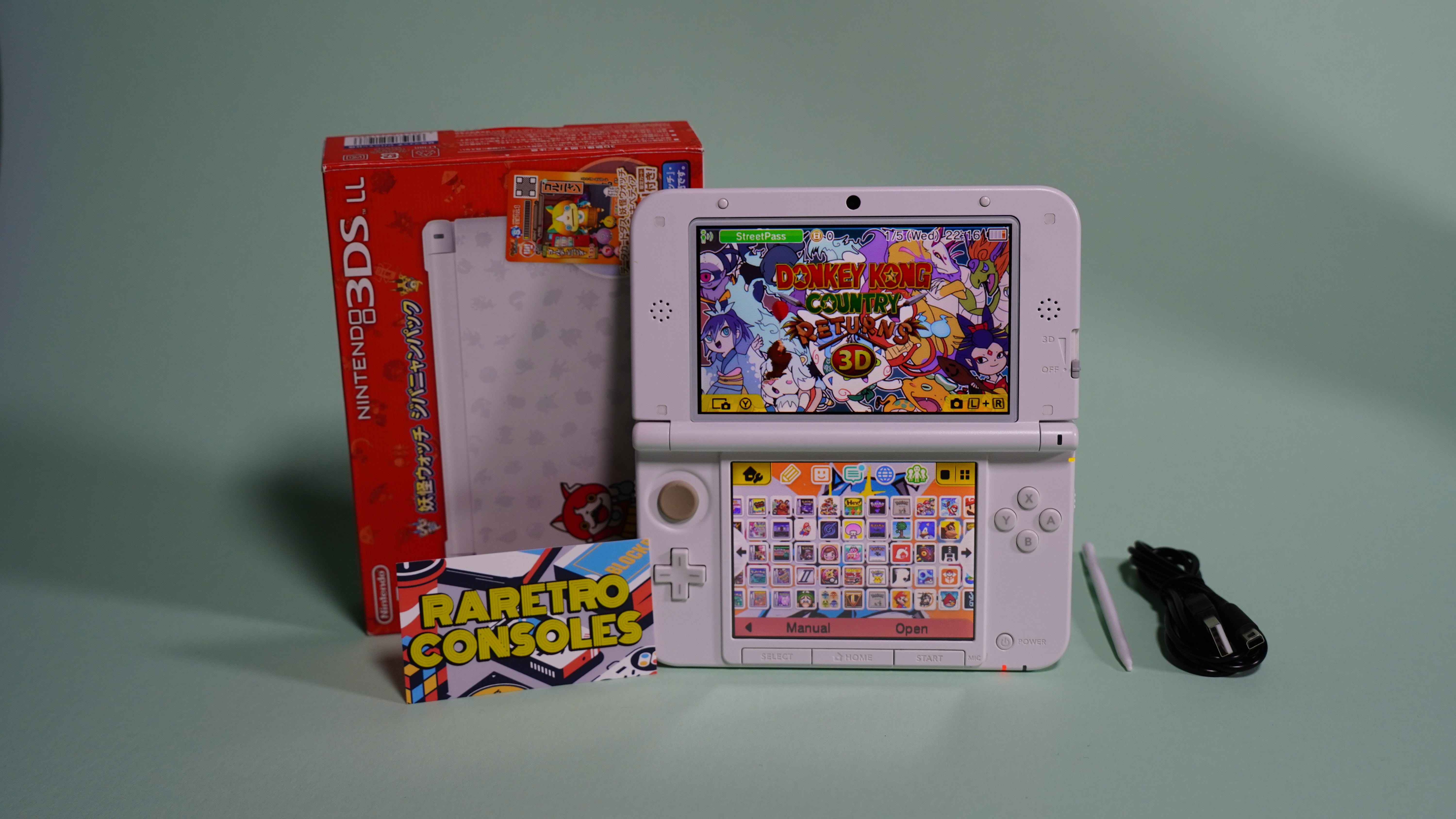 Nintendo 3DS XL Yo kai Watch Jibanyan with Box | Raretro Consoles