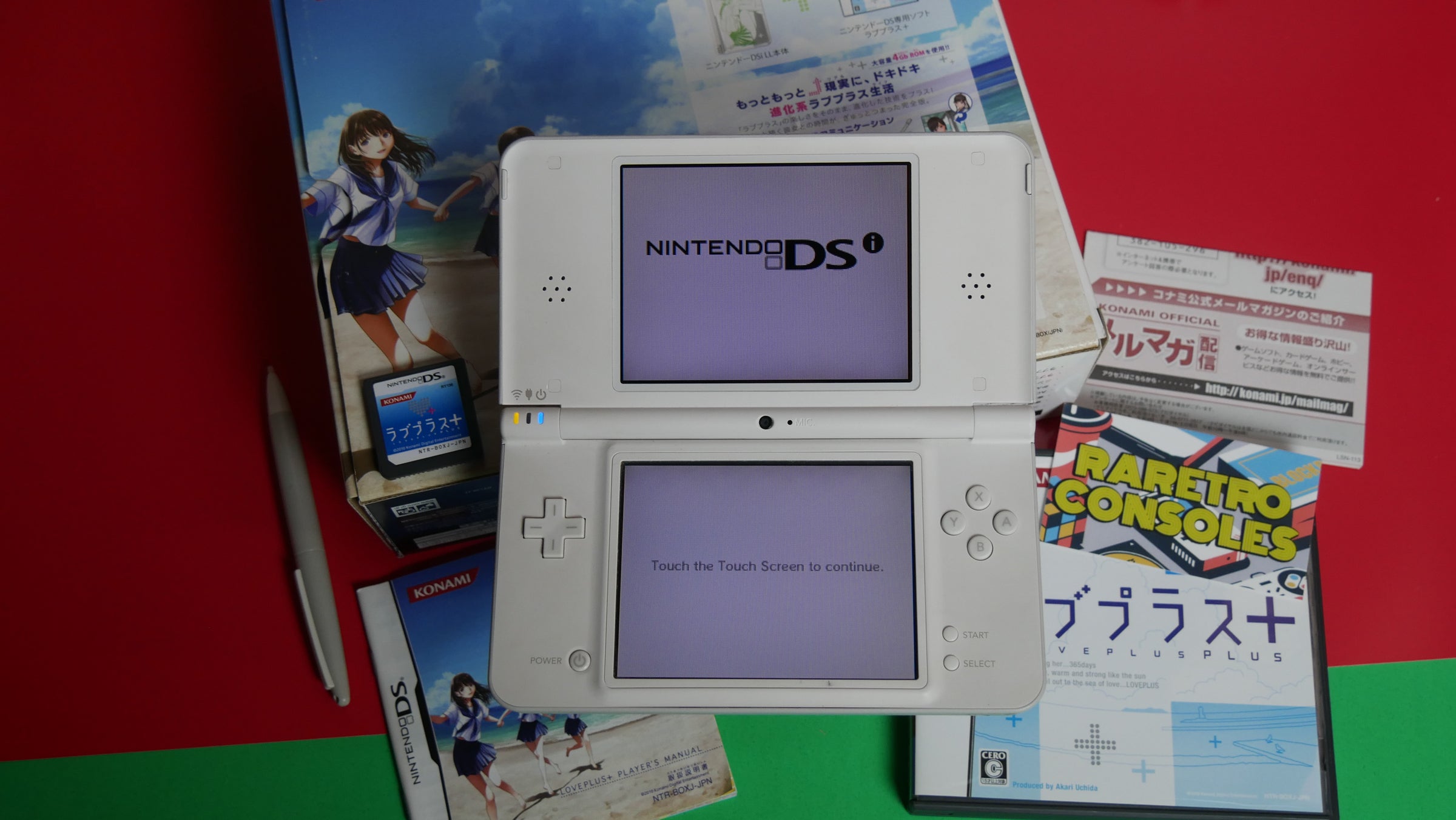 Nintendo DSi XL New Love Plus + Rinko Deluxe Console | Raretro