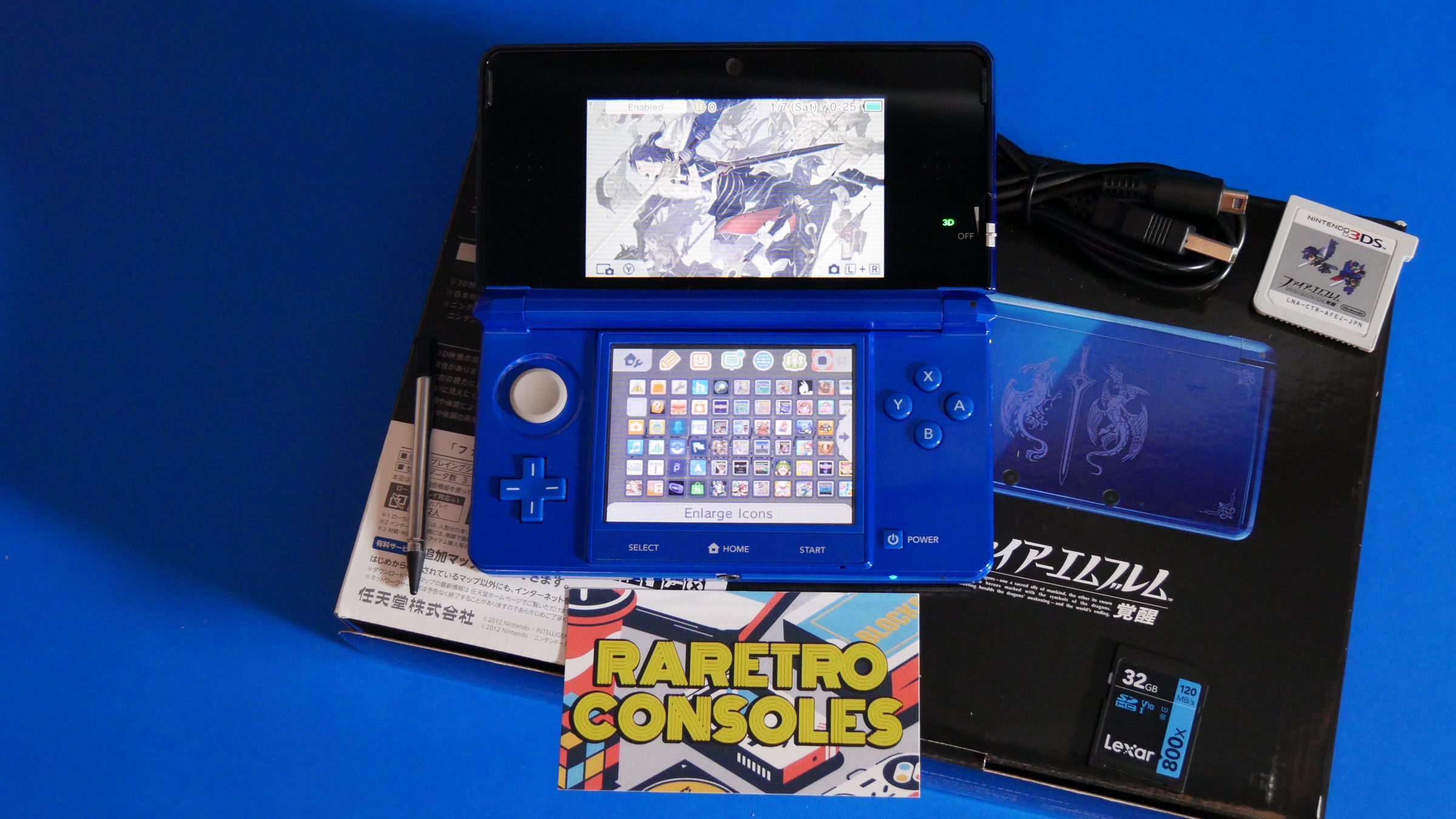 た*4様 EDUIS Neo 3 with FIRECODER Blu Brand New Fire Emblem Awakening 3DS Limited Edition With Box