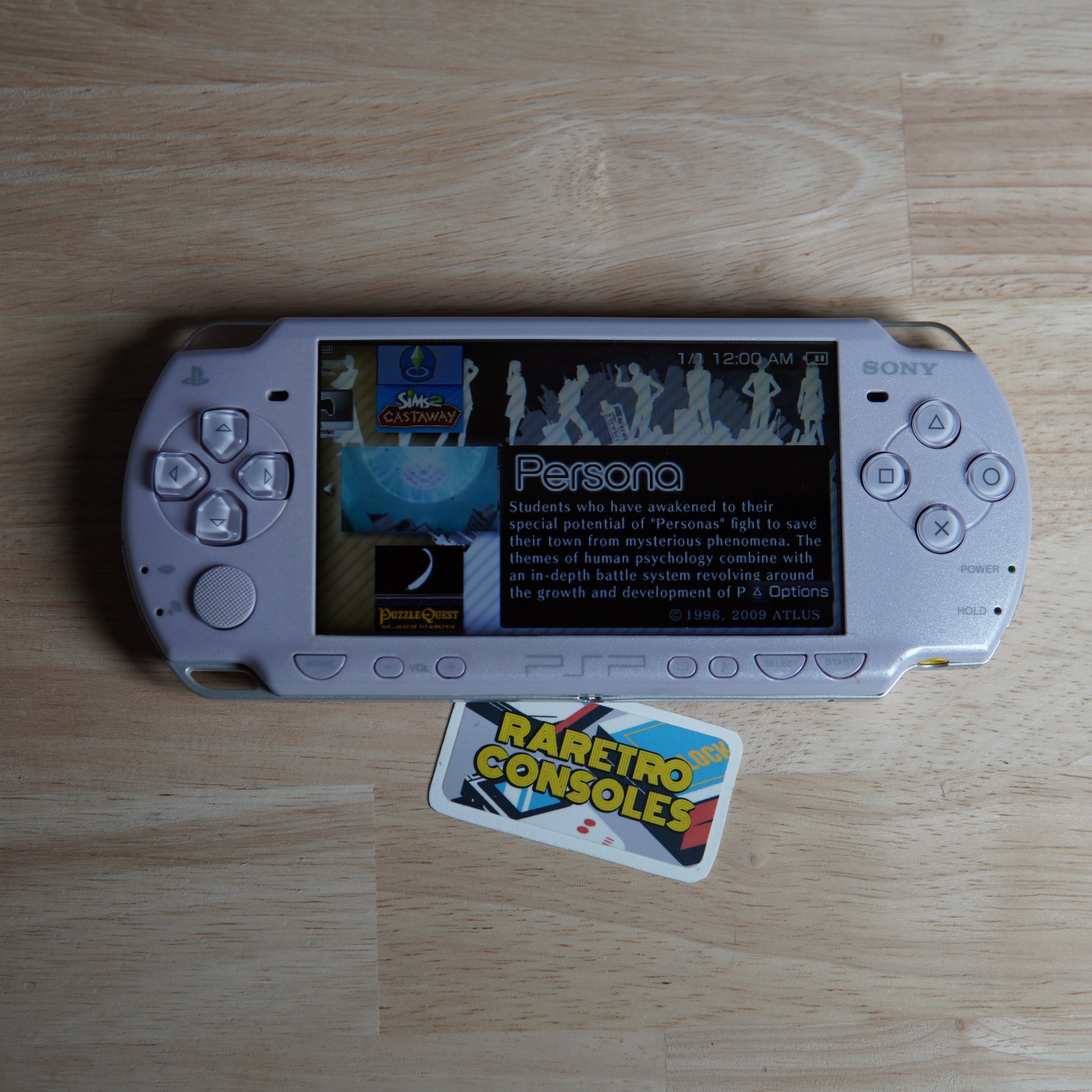 Sony PlayStation Portable PSP 2000 Lavender Purple | Raretro