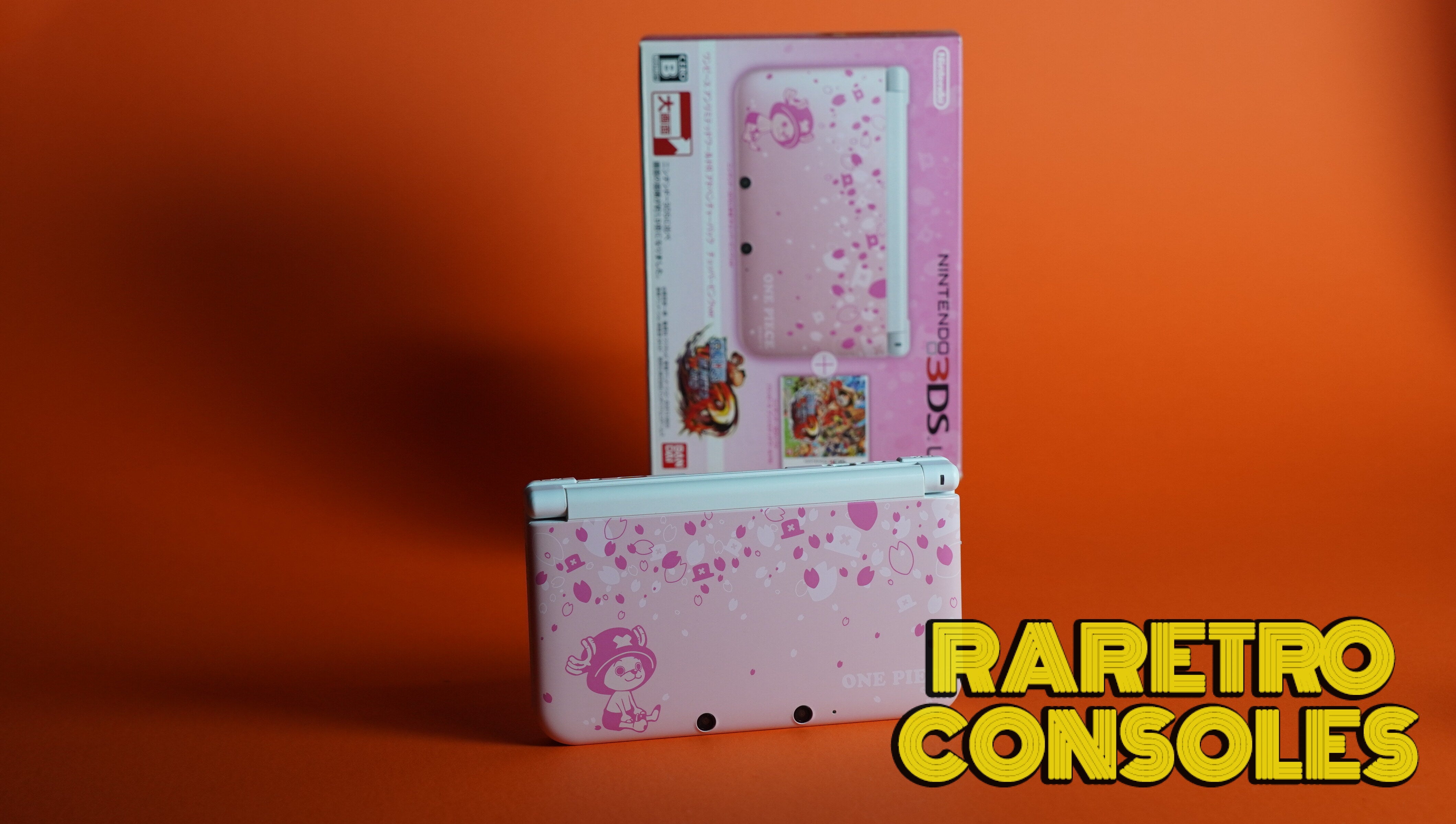 One Piece Chopper Pink Limited Edition Nintendo 3DS XL with Box