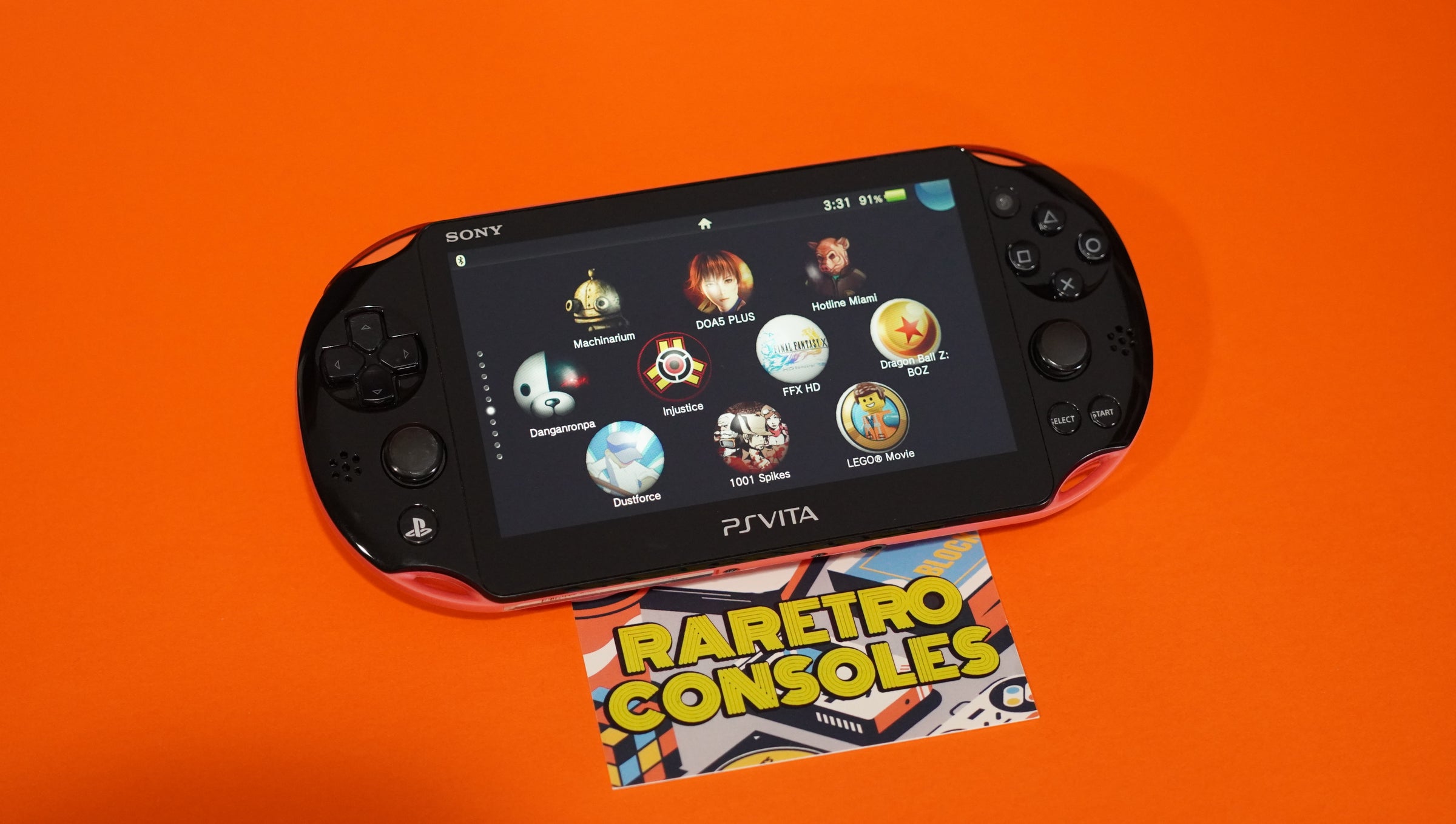 Pink x Black Sony PlayStation Vita Slim 2000 | Raretro Consoles